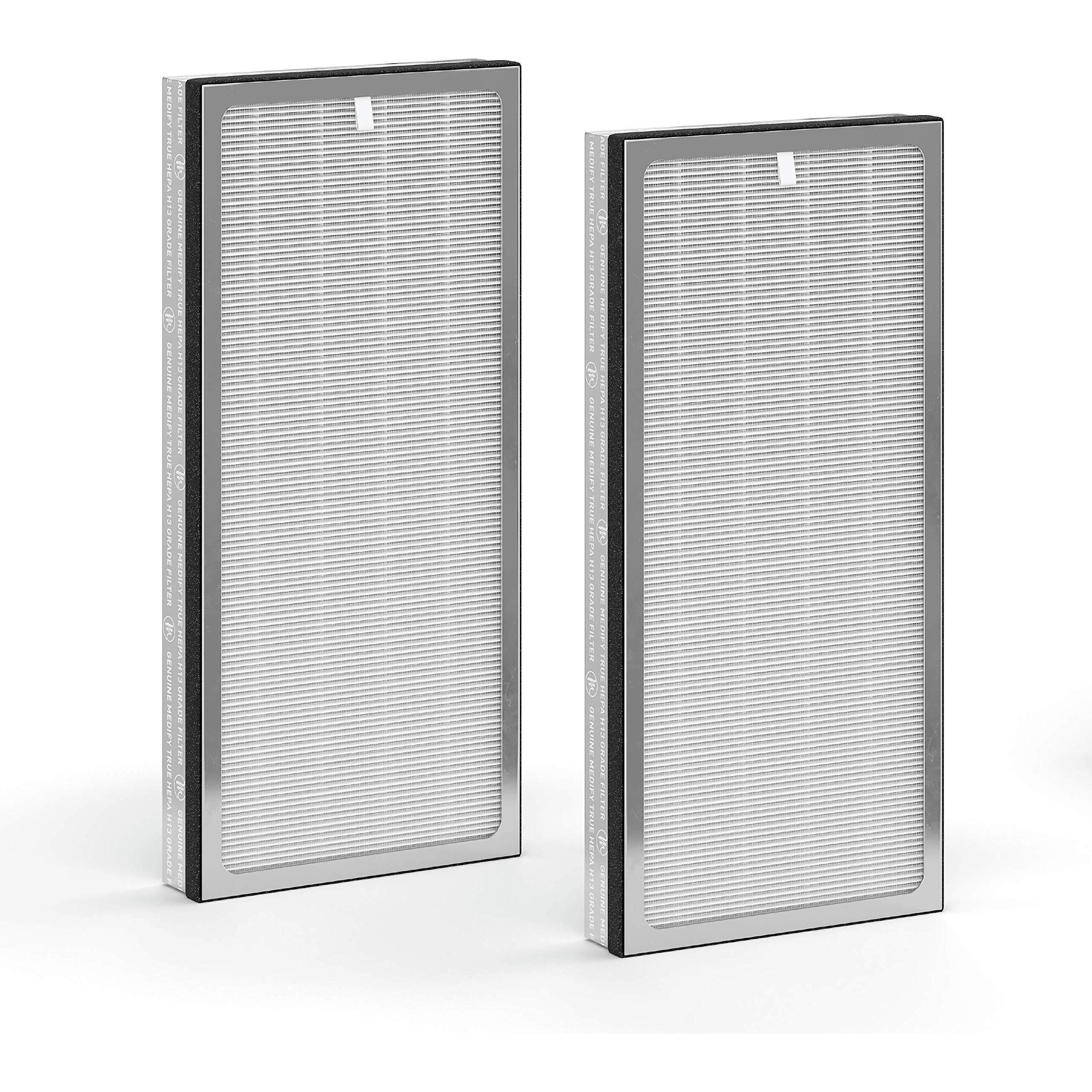 Medify Ma-40 Genuine Replacement Filter | For Allergens, Smoke, Wildfires, Dust, Odors, Pollen, Pet Dander | 3 In 1 With Pre-Filter, True Hepa H13, And Activated Carbon For 99.9% Removal | 2-Pack