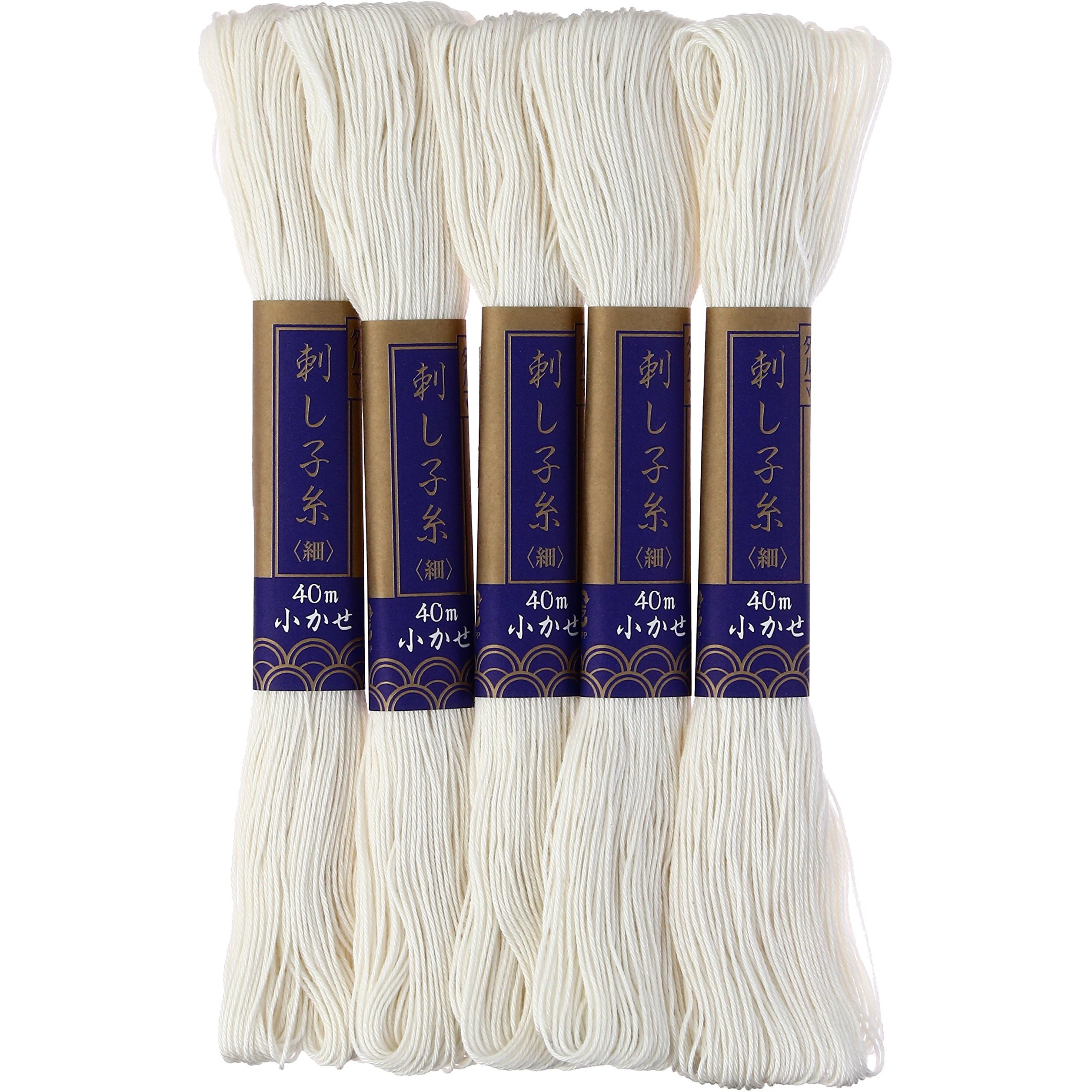 Sashiko Thread 40M Col.2 5X1