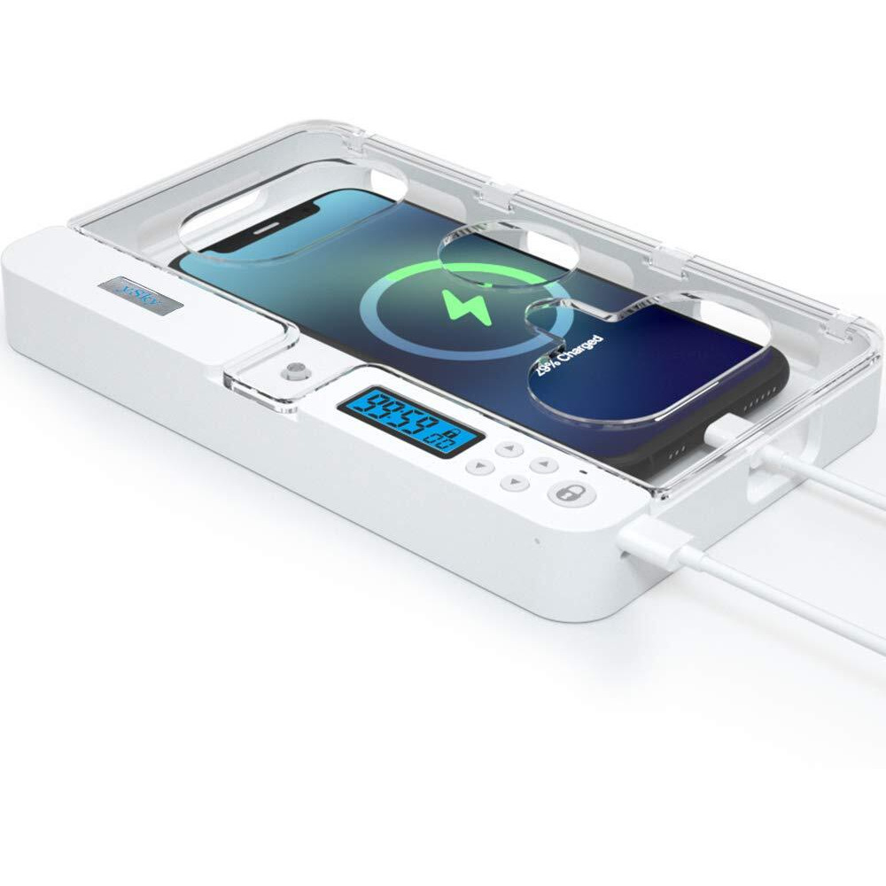 Ysky Portable Smart Auto Phone Timer Lock Box For Iphone And Android Phones, Self-Control Timer Locker To Help Kids,Students, Adults Focus Back,Prevent Excessive Games, Mobile Phone Addiction(New)