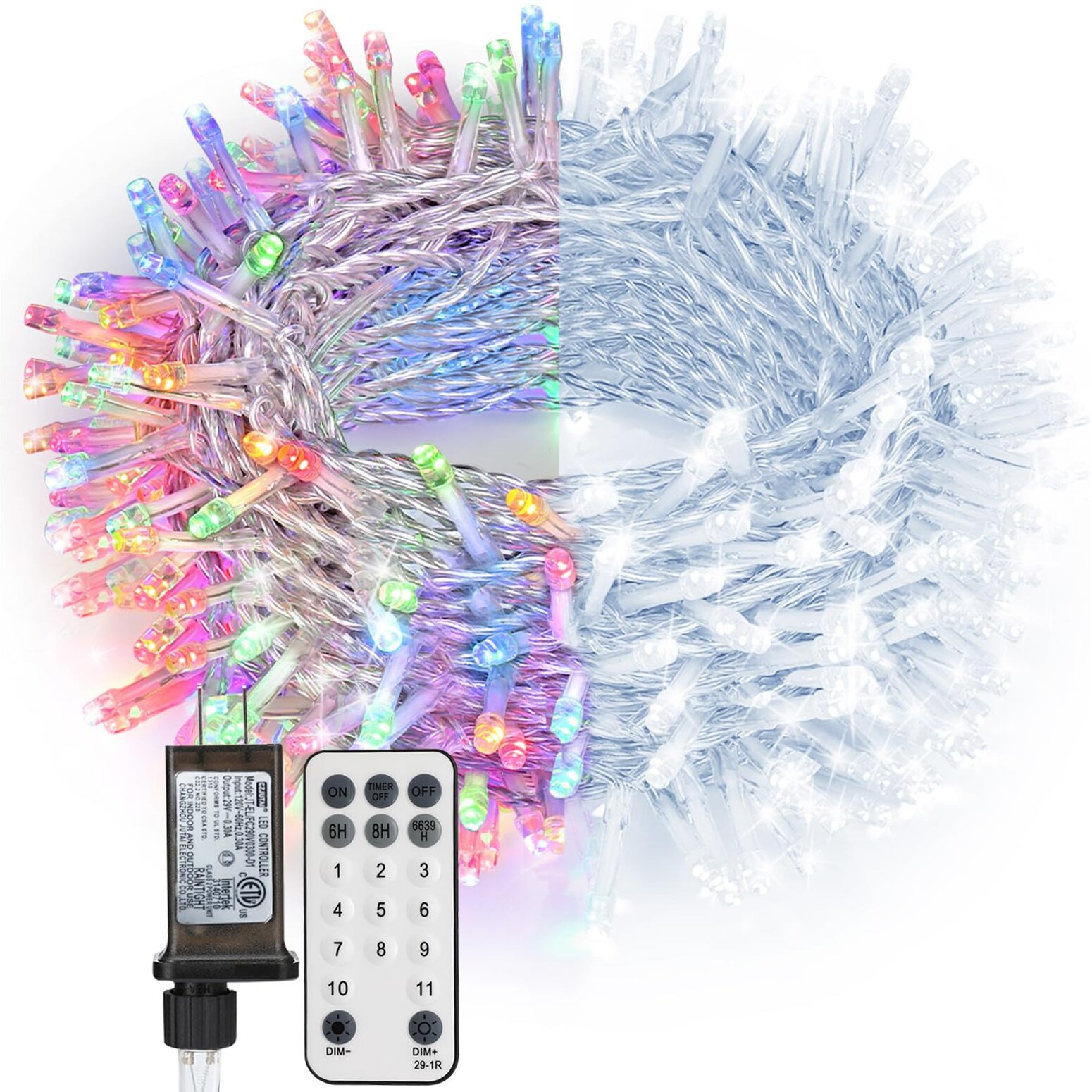 Brizlabs Purple Halloween Lights, 78.74Ft 240 Led Purple String Lights With Timer, Plug In Halloween Purple Mini Lights Connectable, Outdoor Waterproof Halloween Tree Lights For Indoor Outside Decor