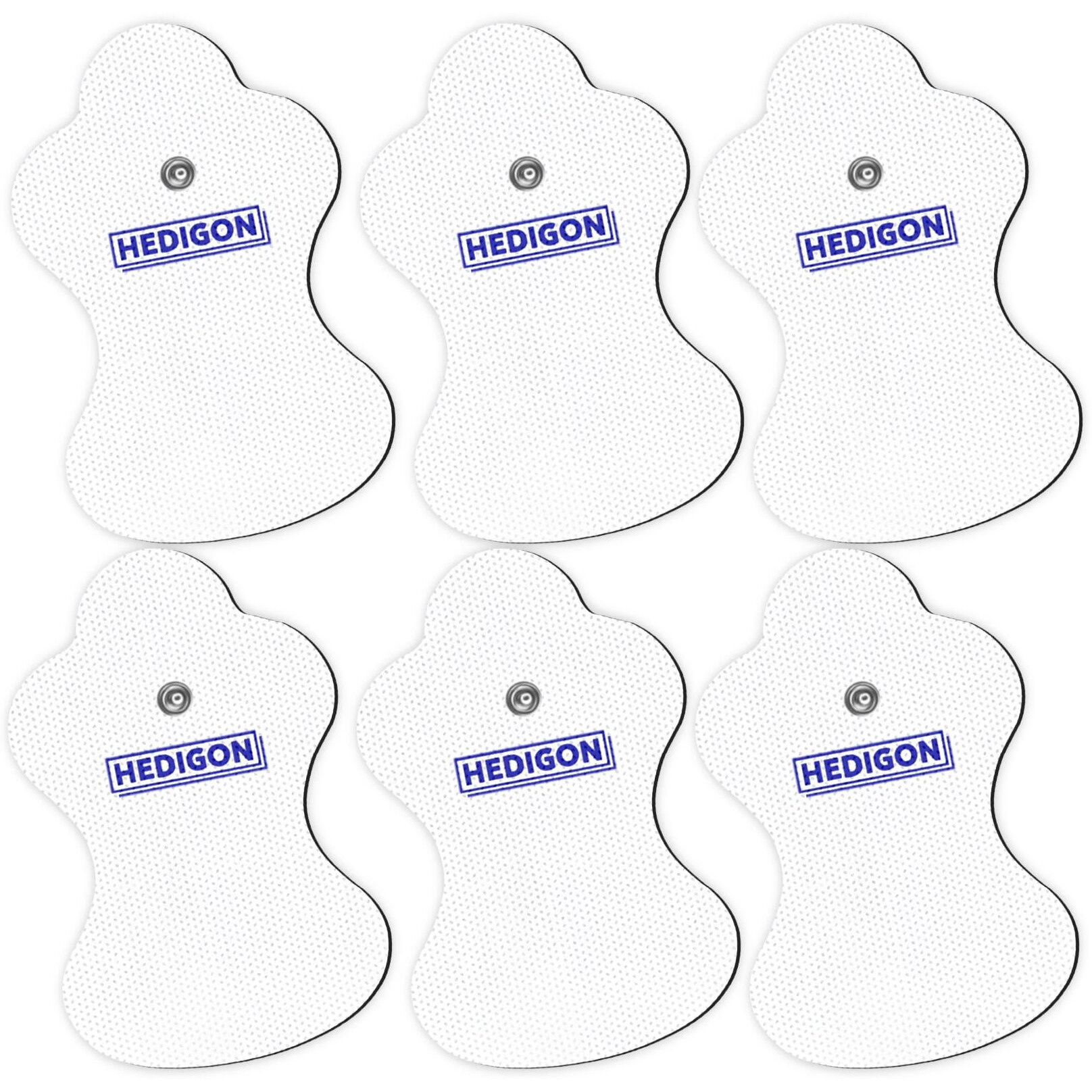 Durable CompatibleWithOmron Tens Unit Replacement Pads 3Pairs(6Pcs)ElectrotherapyPadsForPainRelief Reusable Pads Brand Hedigon