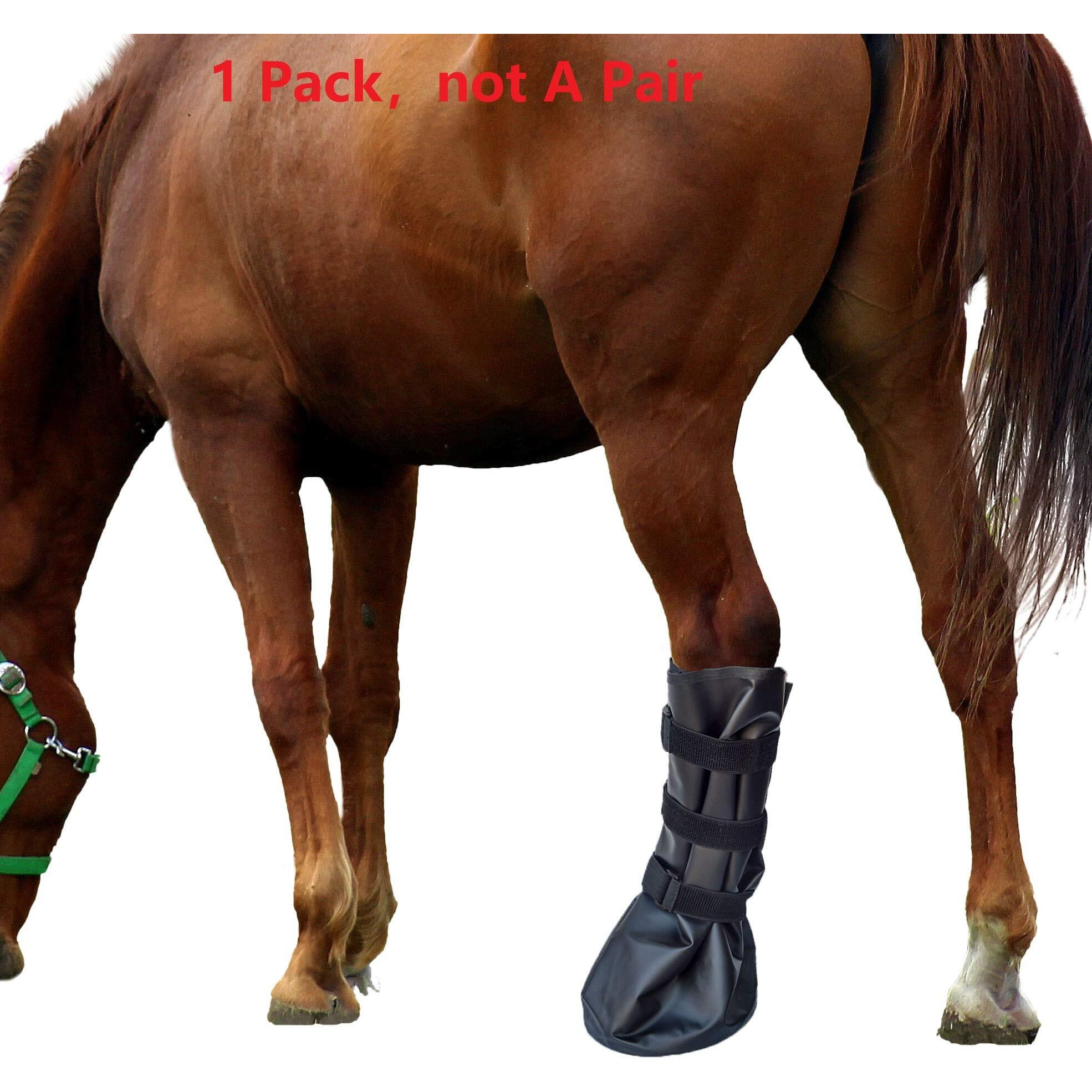 Yeezo Horse Soaking Boot Hoof Soak Boot Equine Soaking Boot Hooves Soaker Sack Horse Foot Soaking Bag Hot Or Icing Treatment Bucket