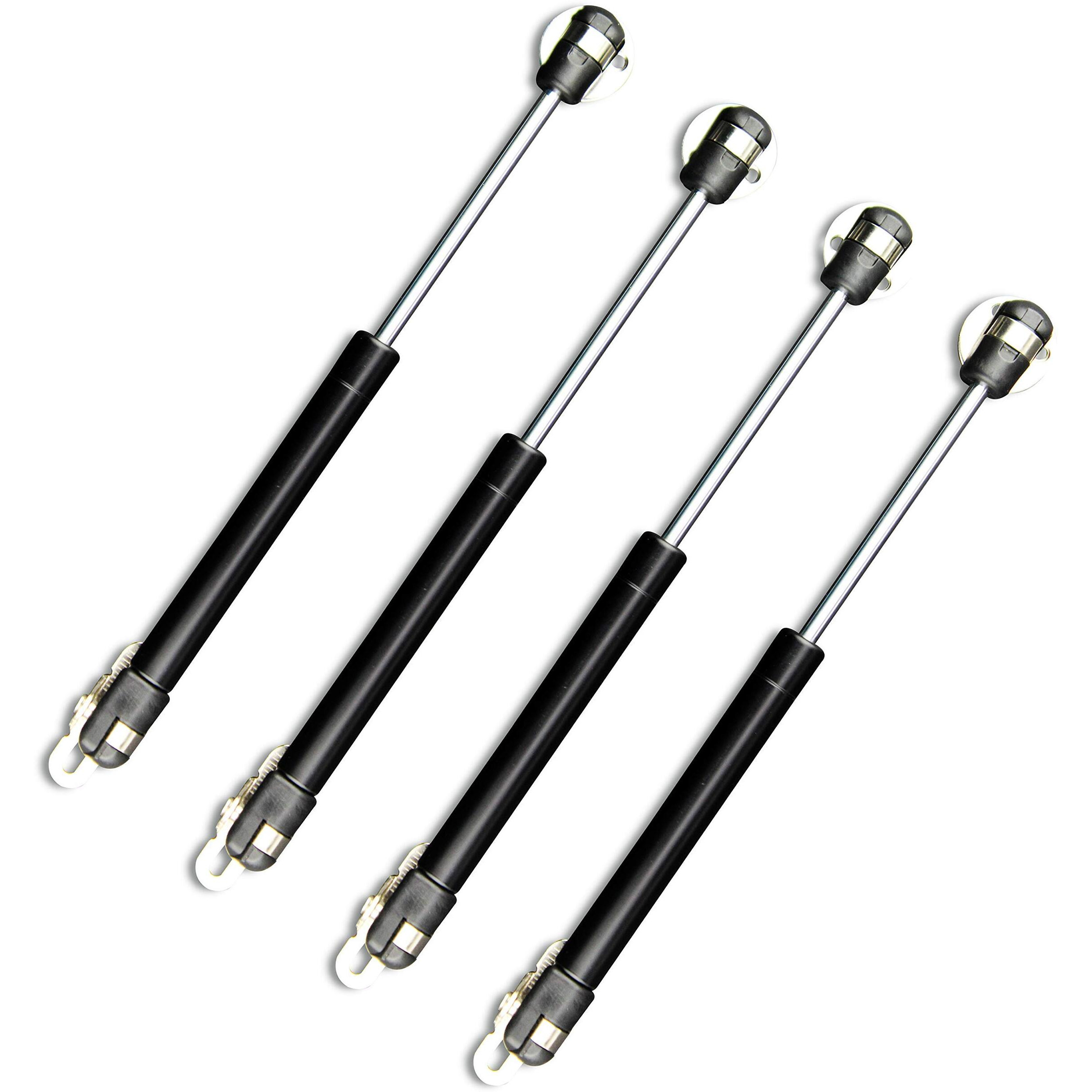 Apexstone 100N/22Lb Gas Struts 10 Inch Gas Struts Lift Supports Gas Spring Lid Support Gas Props/Shocks, Set Of 4
