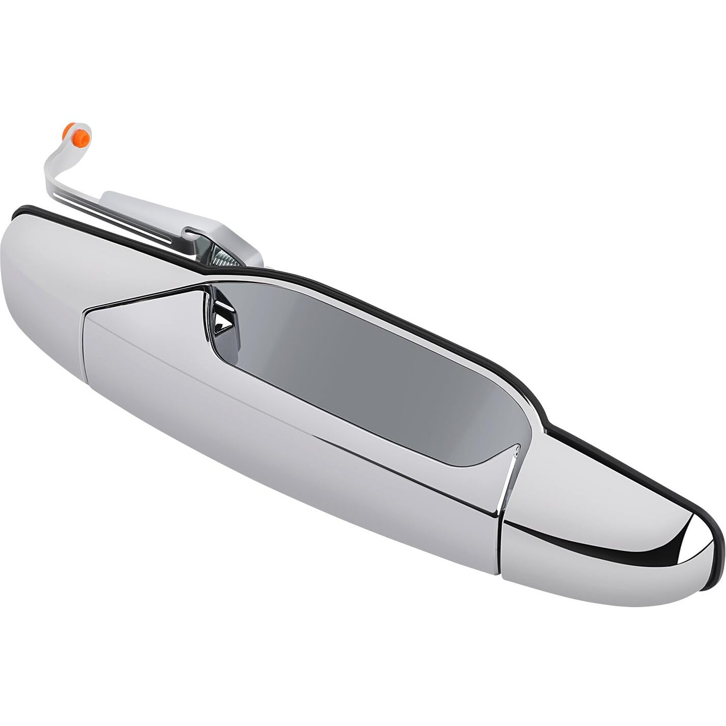 Mnjws Exterior Chrome Door Handle, Rear Right Passenger Side, Compatible With 2007-2014 Cadillac Escalade Chevy Avalanche Silverado Suburban Tahoe Gmc Sierra Yukon, Replace  22738726 84053450 80547