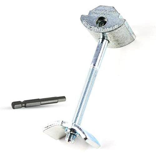 Zipbolt 10.500 Countertop Connector - 5 Piece Joint Connector Drawbolt Pack With 5Mm Hex Bit For Joining Countertops, Butcher Blocks, Furniture, And More - Single-Handed Tightening