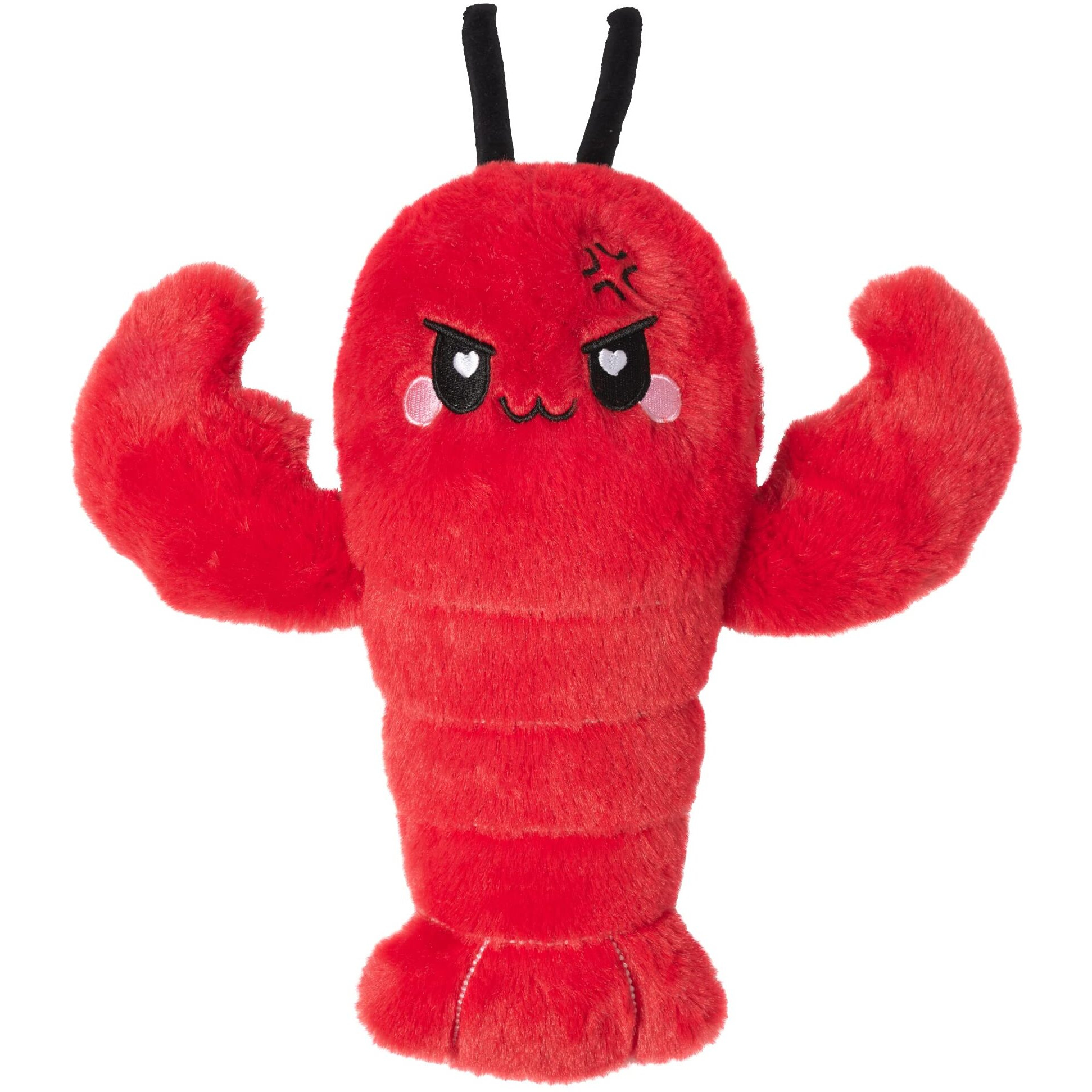 Crustacean Microwavable Unscented Heating Pad For Women - Warm Cozy Plush Heatable Stuffed Toy Animal - Hot And Cold Heat Bag Gift For Women And Girls Red