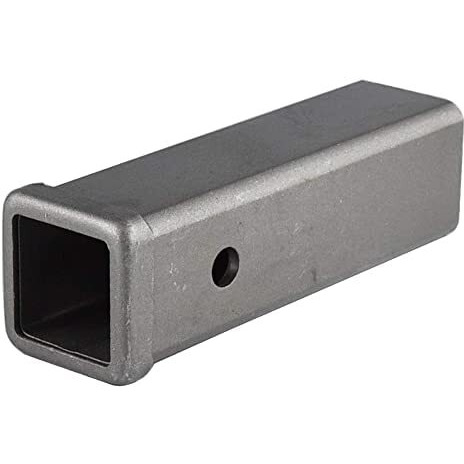 Toptow 64454 Trailer Hitch Receiver Tube 2-Inch X 9-Inch Length Combo Bar, Weld On Raw Steel