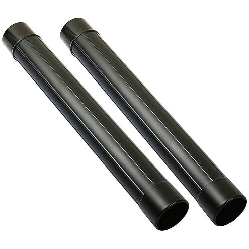 All Parts Etc. 2.5 Inch Vacuum Extension Wands For Shop Vac, Rigid, Vacmaster, Workshop & More | 2-Pack Wet Or Dry Vacuum Hose Extension, Compatible With 2 1/2" Shop Vac Attachments