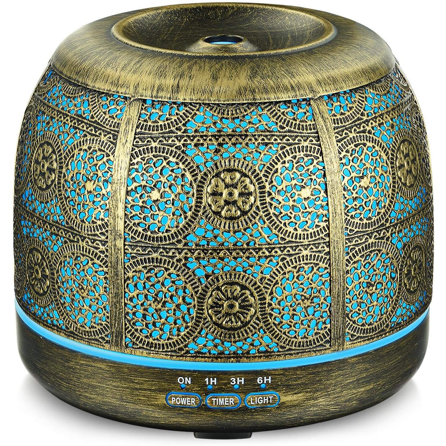 Arvidsson 500Ml Essential Oil Diffusers, Metal Diffusers For Essential Oils Large Room, Ultrasonic Aromatherapy Diffuser For Home