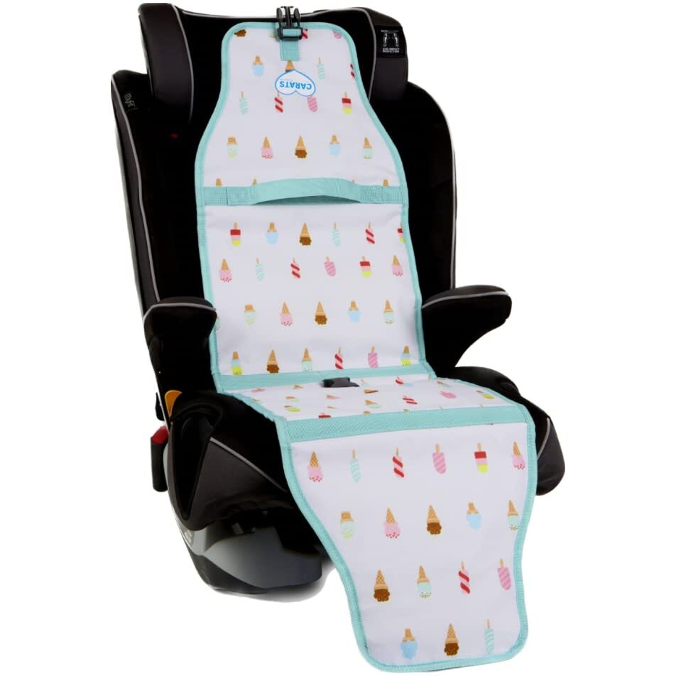 Carats Car Seat Cooler For Baby With Cooltech - Baby Car Seat Cooling Pad (Popsicle)