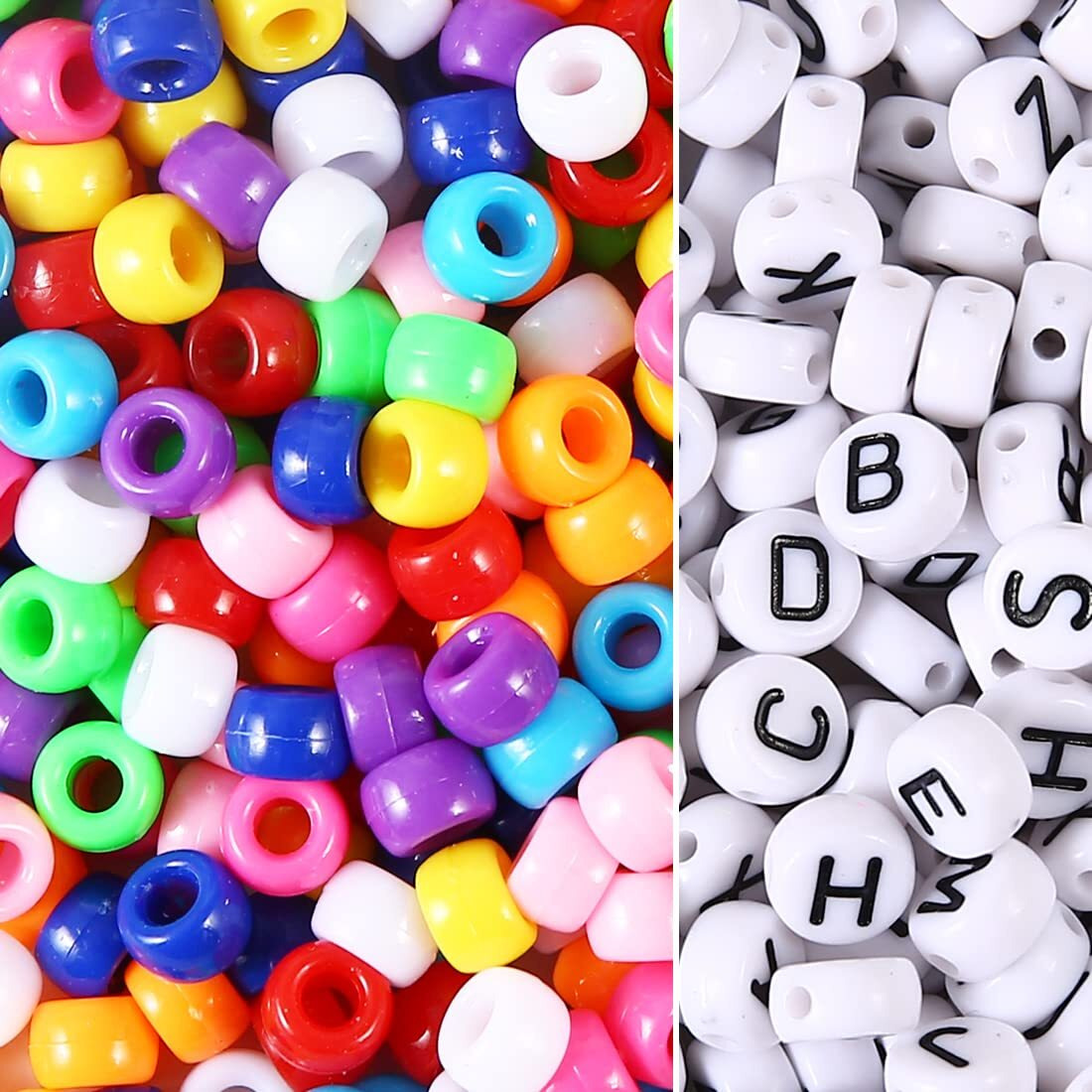 Eppingwin Beads And Bead Assortments (1200 Kandi Pony Beads)