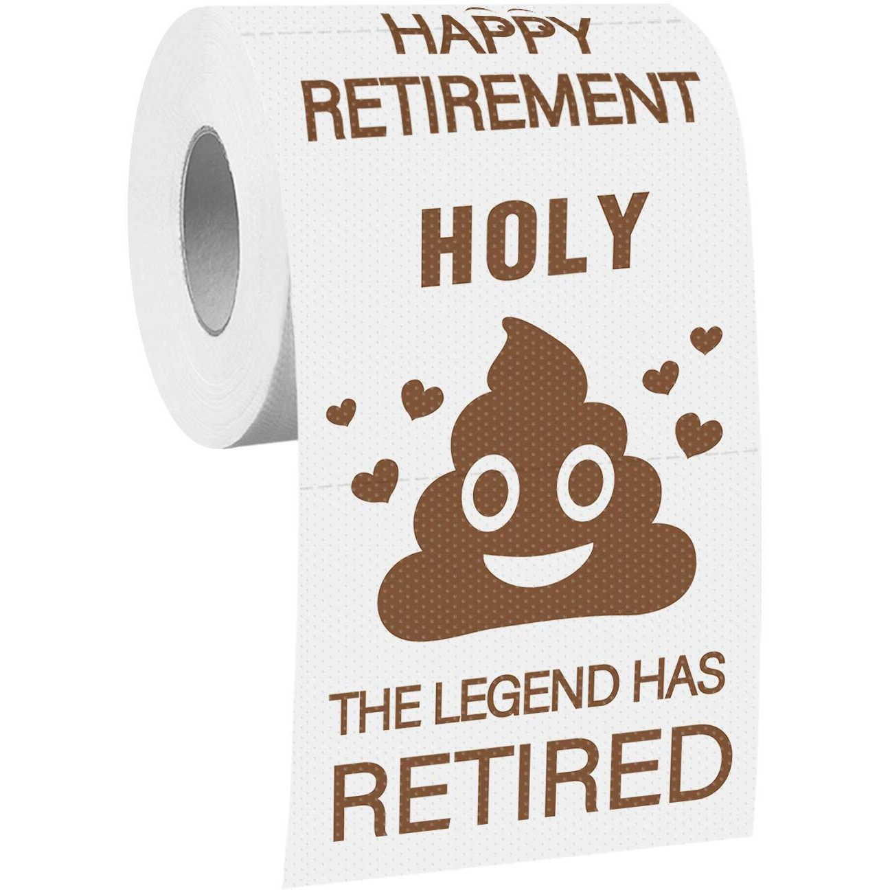 Retirement Toilet Paper Gift For Men And Women Roll Prank Funny Retired Gifts Novelty Toilet Paper Present For Co-Worker Happy Retirement Party Decorations, The Legend Has Retired Party Supplies.