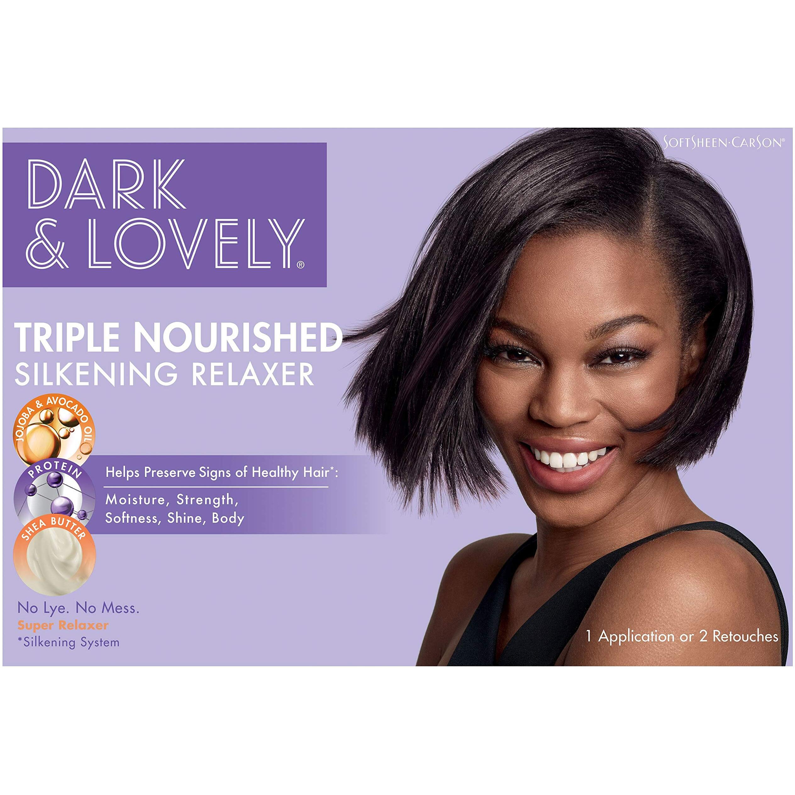 Softsheen-Carson Dark And Lovely Healthy Gloss 5 Moisturizing No-Lye Relaxer With Shea Butter, Super