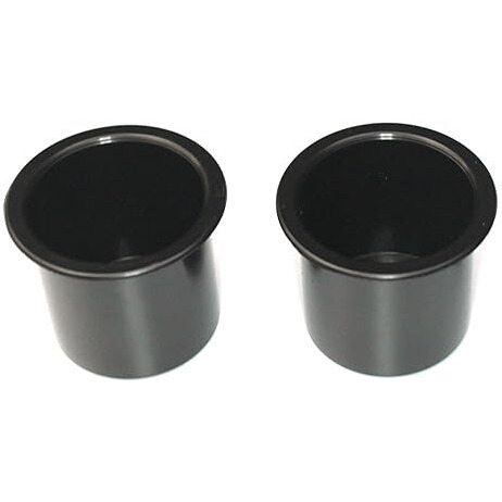 Plastic Small 2 7/8 Inch Black Drop In Beverage Drink Can Holder Insert Perfectly Fits 12Oz Beverage Cans And 16Oz Plastic Water Bottles Multipack Wholesale Bulk Listing Poker Table(2)