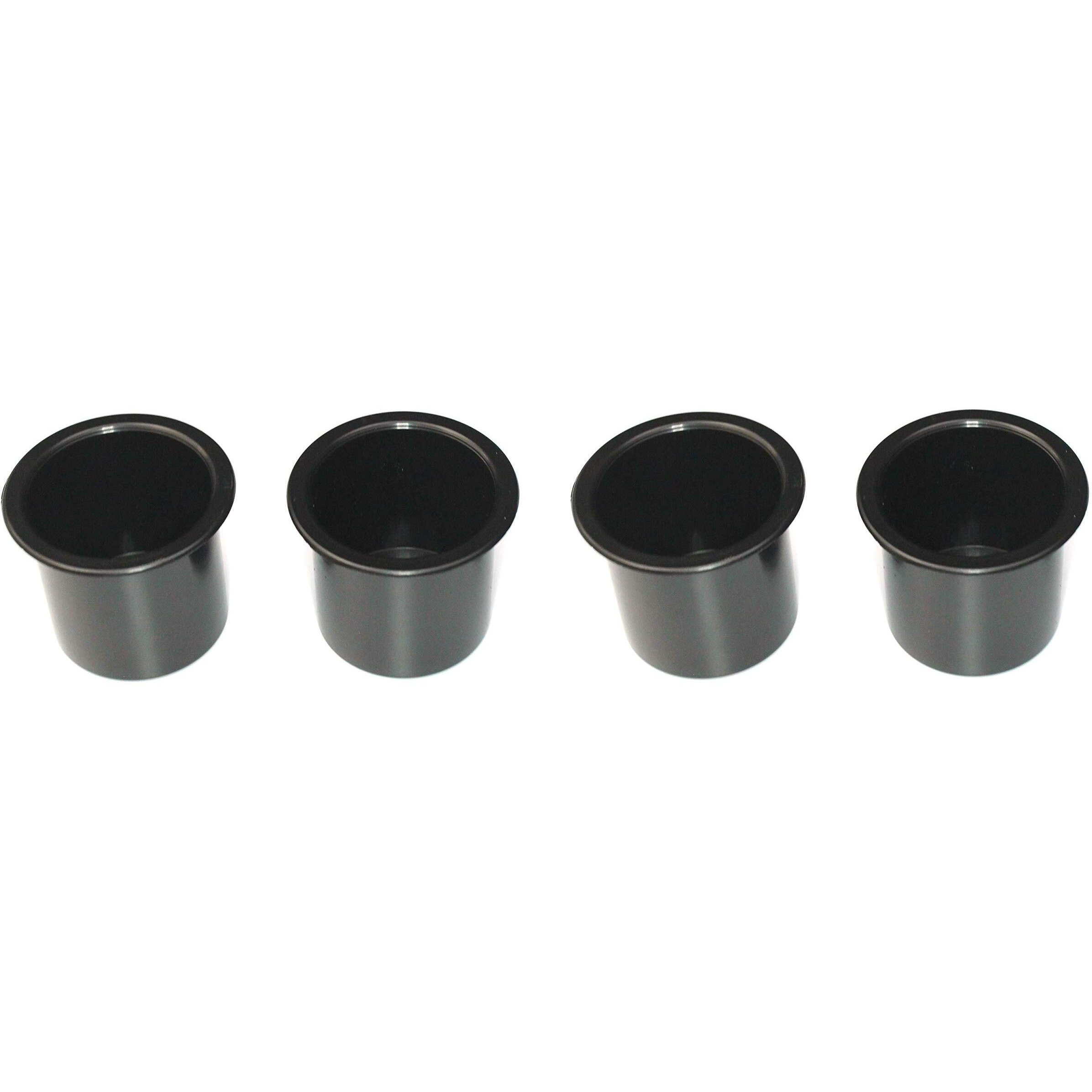 Jsp Manufacturing Plastic 2 7/8 Black Drop In Cup Holder Plastic Multipack Wholesale Bulk Listing Poker (4)