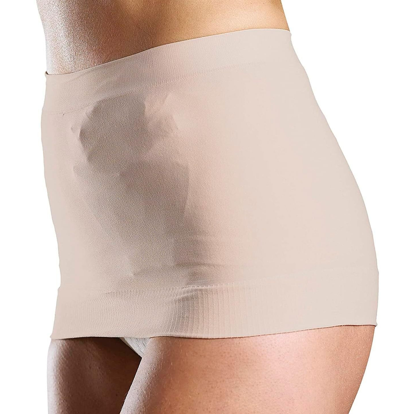 Corsinel Stomasafe Plus Ostomy/Hernia Support Garment Light 3216 By Tytex (Beige, S/M) 33.5" - 44" Hip Circumference