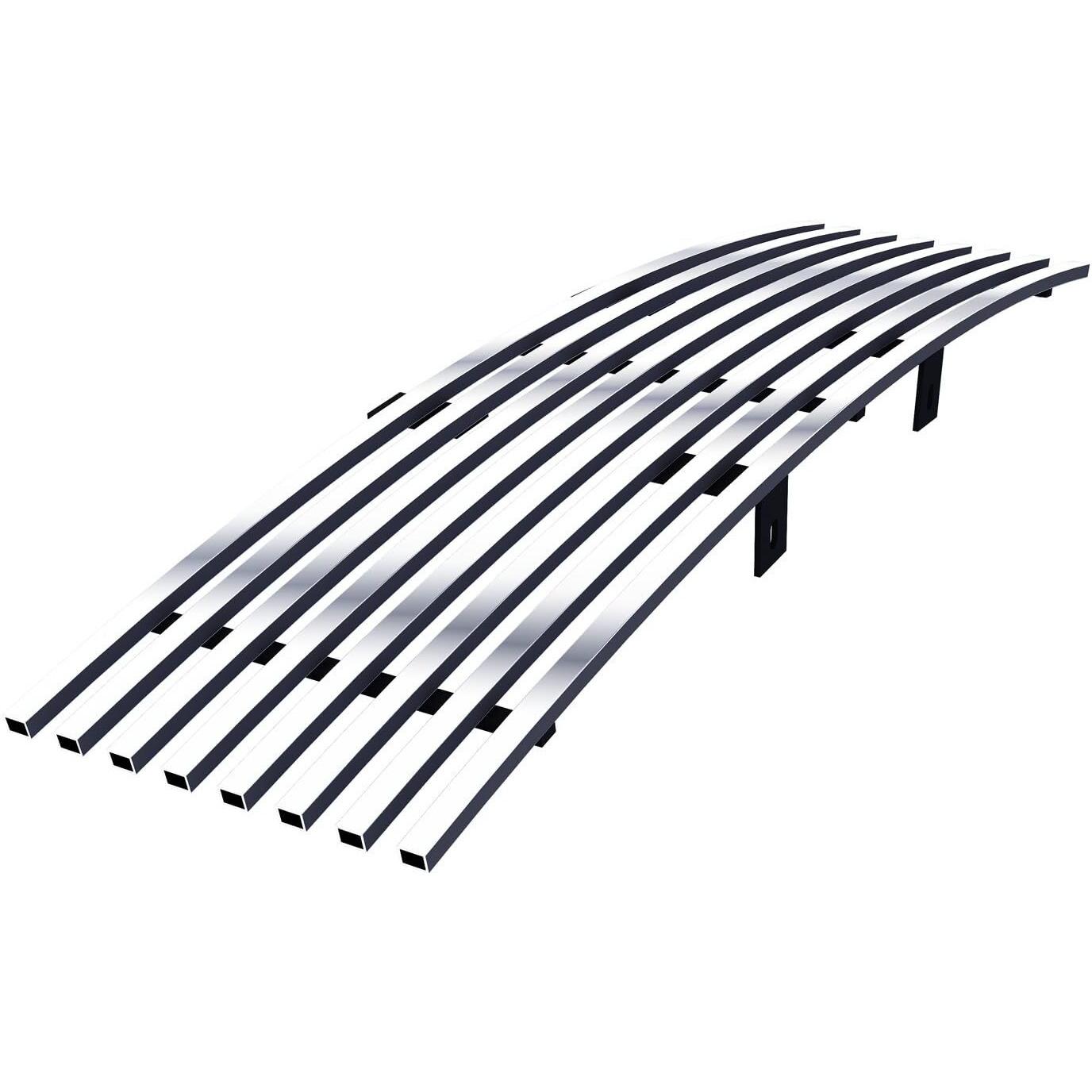 Aps Compatible With Ford F-150 2009-2014 Lower Bumper Stainless Steel Chrome Billet Grille Grill Insert F66789A