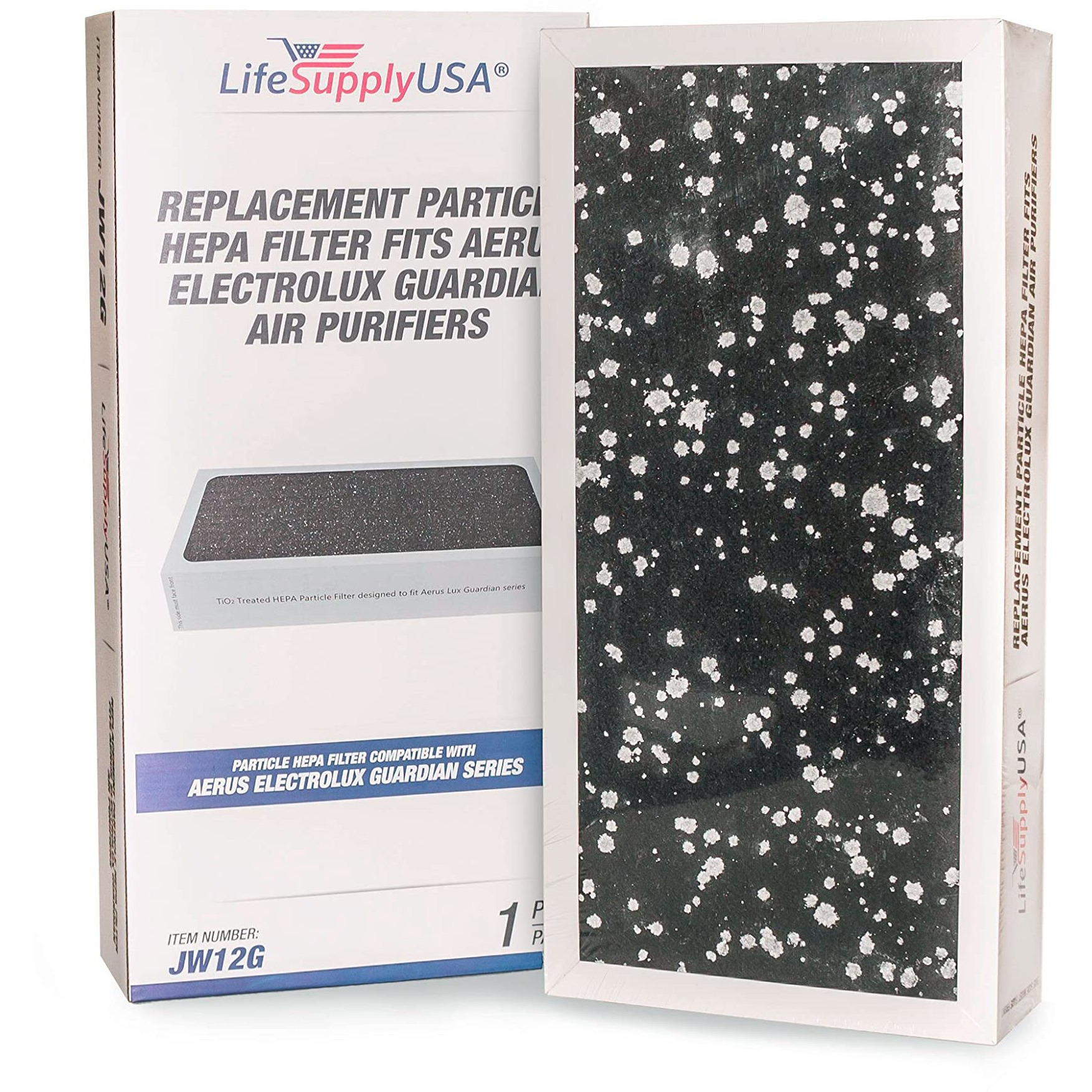 Lifesupplyusa Particle Hepa Replacement Compatible With Tio2 Filter Fits Aerus Electrolux Guardian Air Purifiers