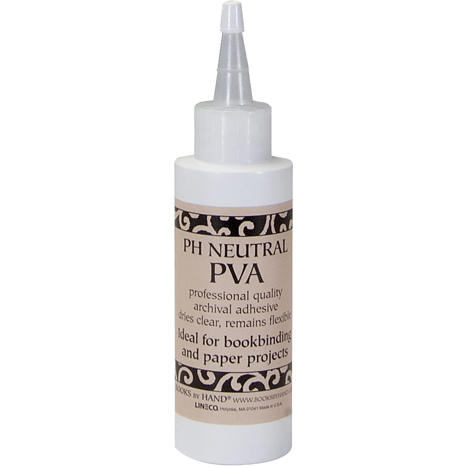 Books By Hand Ph Neutral Pva Adhesive With Spout - 4 Ounce Bottle