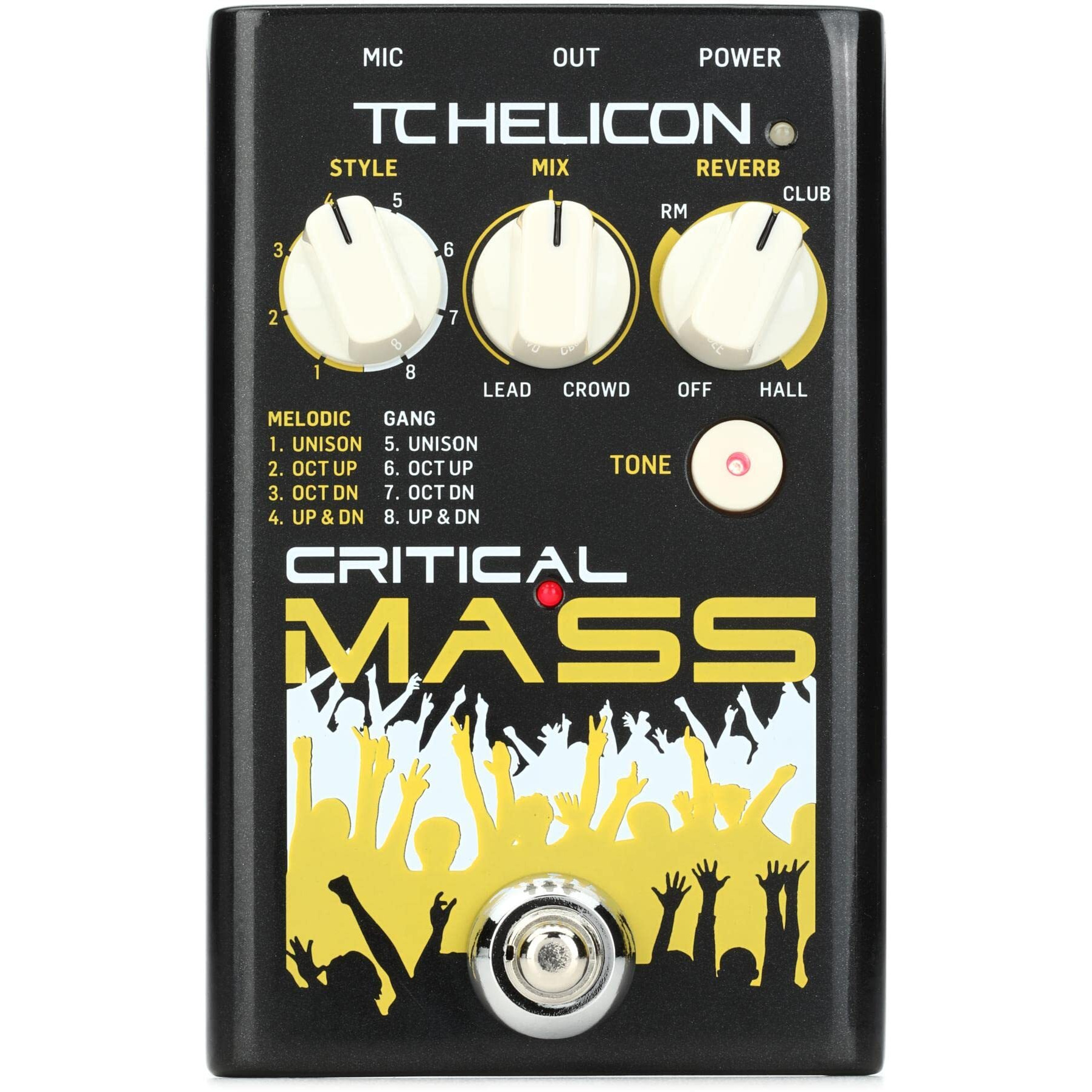 Tc-Helicon Critical Mass