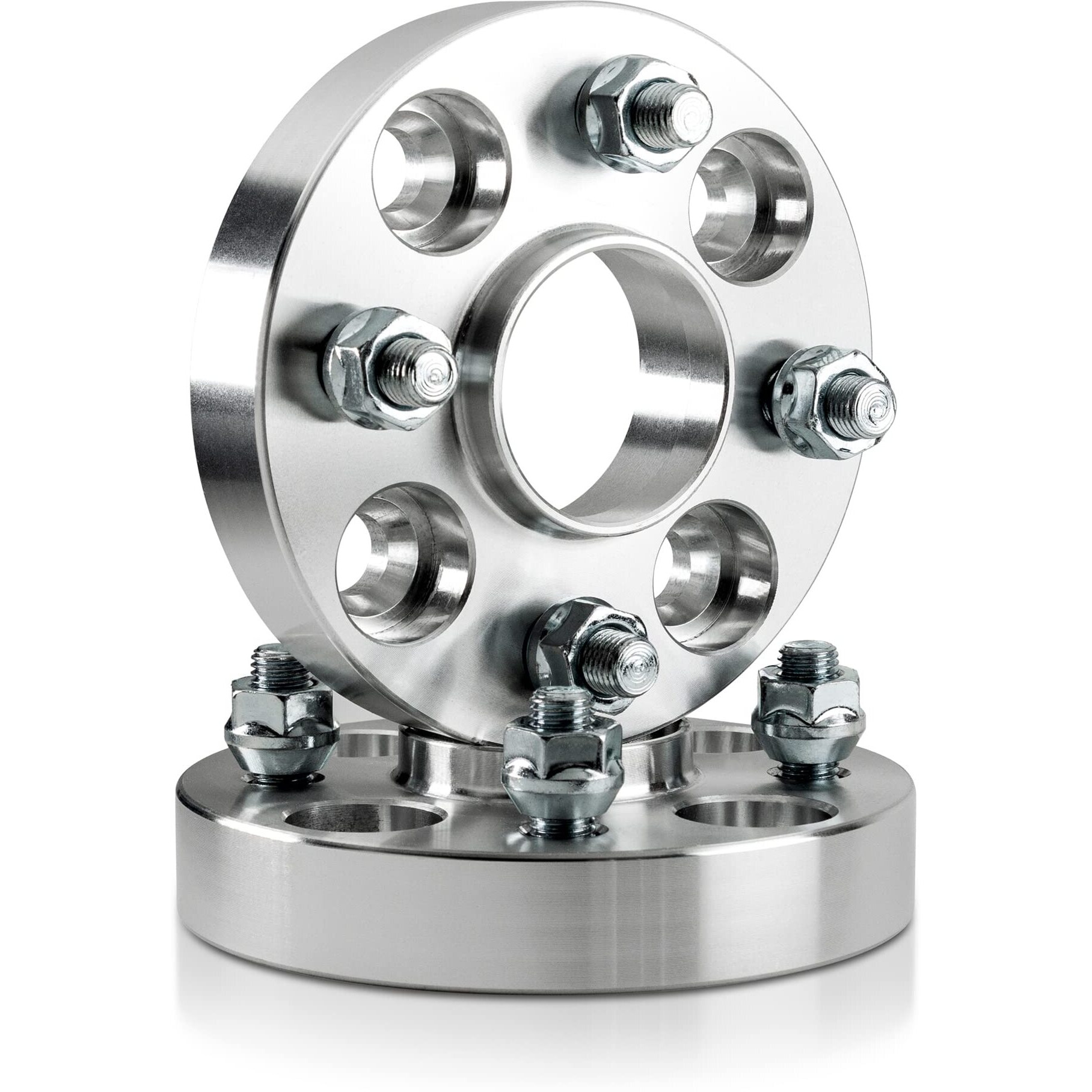 Customadeonly 38Mm (1.5 Inch) Hubcentric Wheel Spacers 4X100 Compatible For 124 Spider Escort Rio Sephia Spectra Miata Mx-5 Protg Ia Iq Xa Xb Celica Corolla Echo Mr2 Mr-S (2Pcs 54.1Mm M12X1.5)