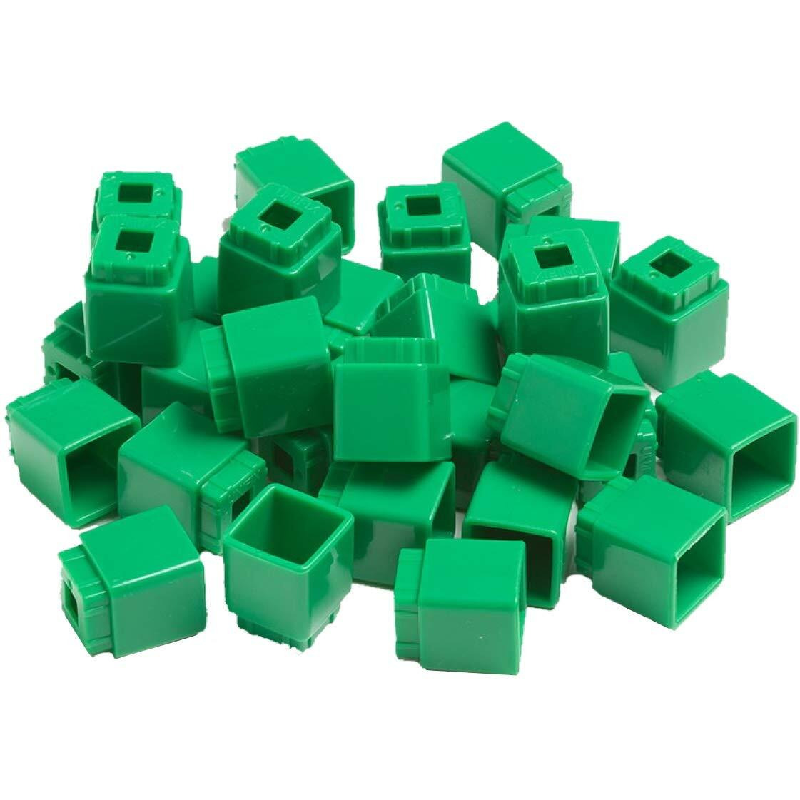 Didax Educational Resources Unifix Cubes, Green, Set Of 100