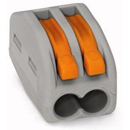 Wago 222-412 Lever-Nuts 2 Conductor Compact Connectors 50 Pk
