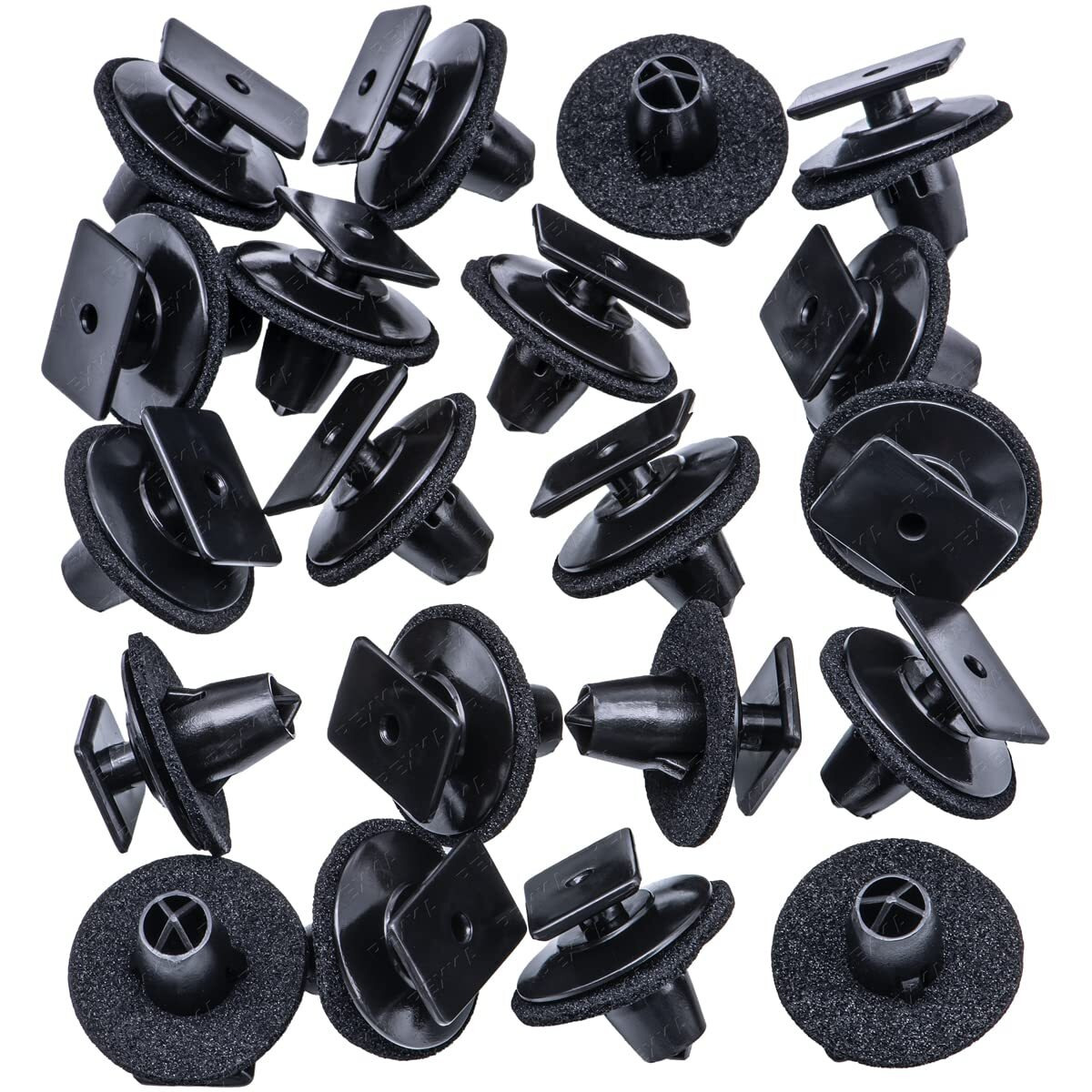 Rexka 20Pcs Rocker Panel Moulding Retainer Clip For Nissan Infiniti 76882-Eg01A 370Z Altima Juke M35 M45