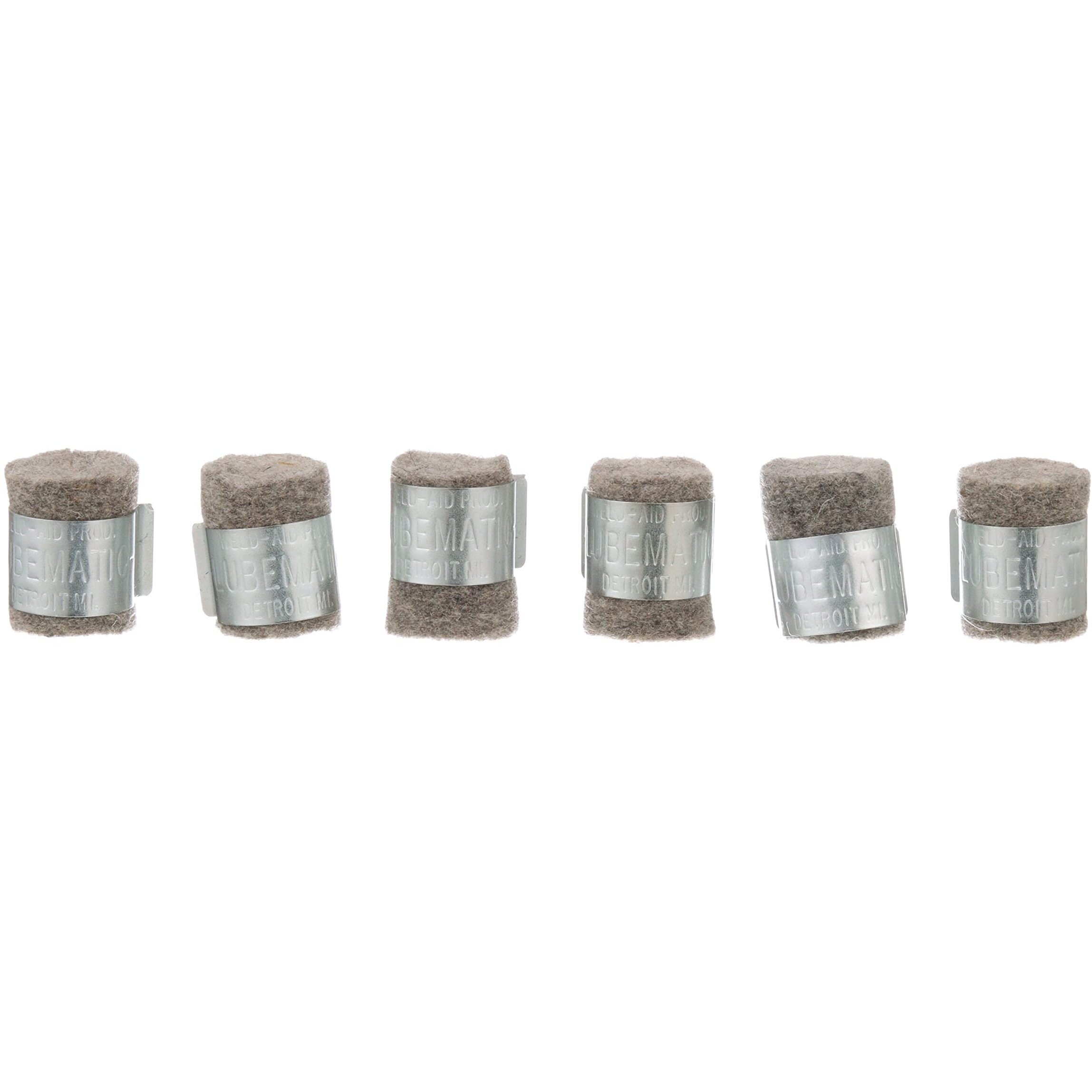 Weld-Aid Lube-Matic Lube Pad, Black (Pack Of 6)