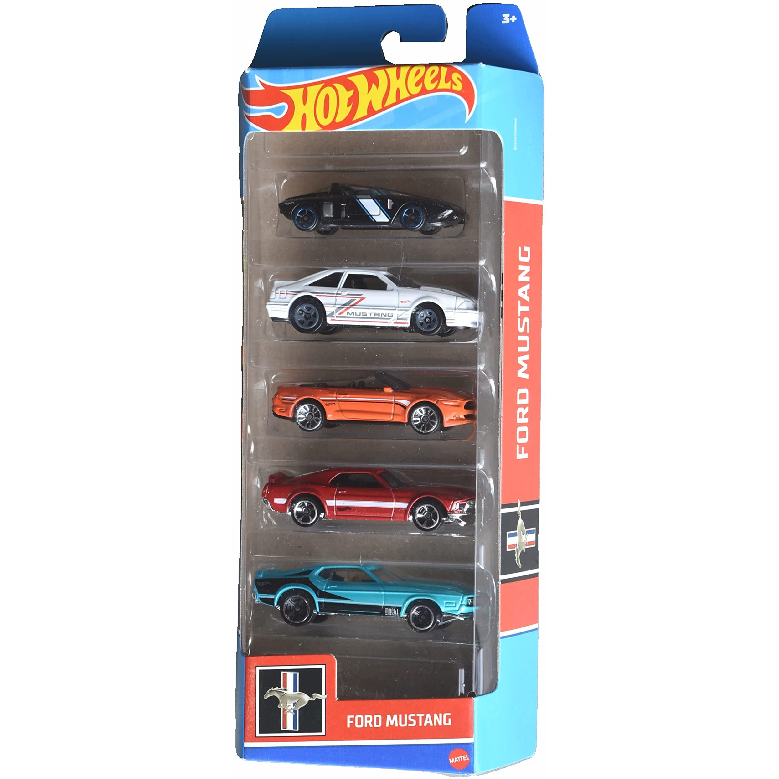 Hot Wheels Ford Mustang 5 Pack