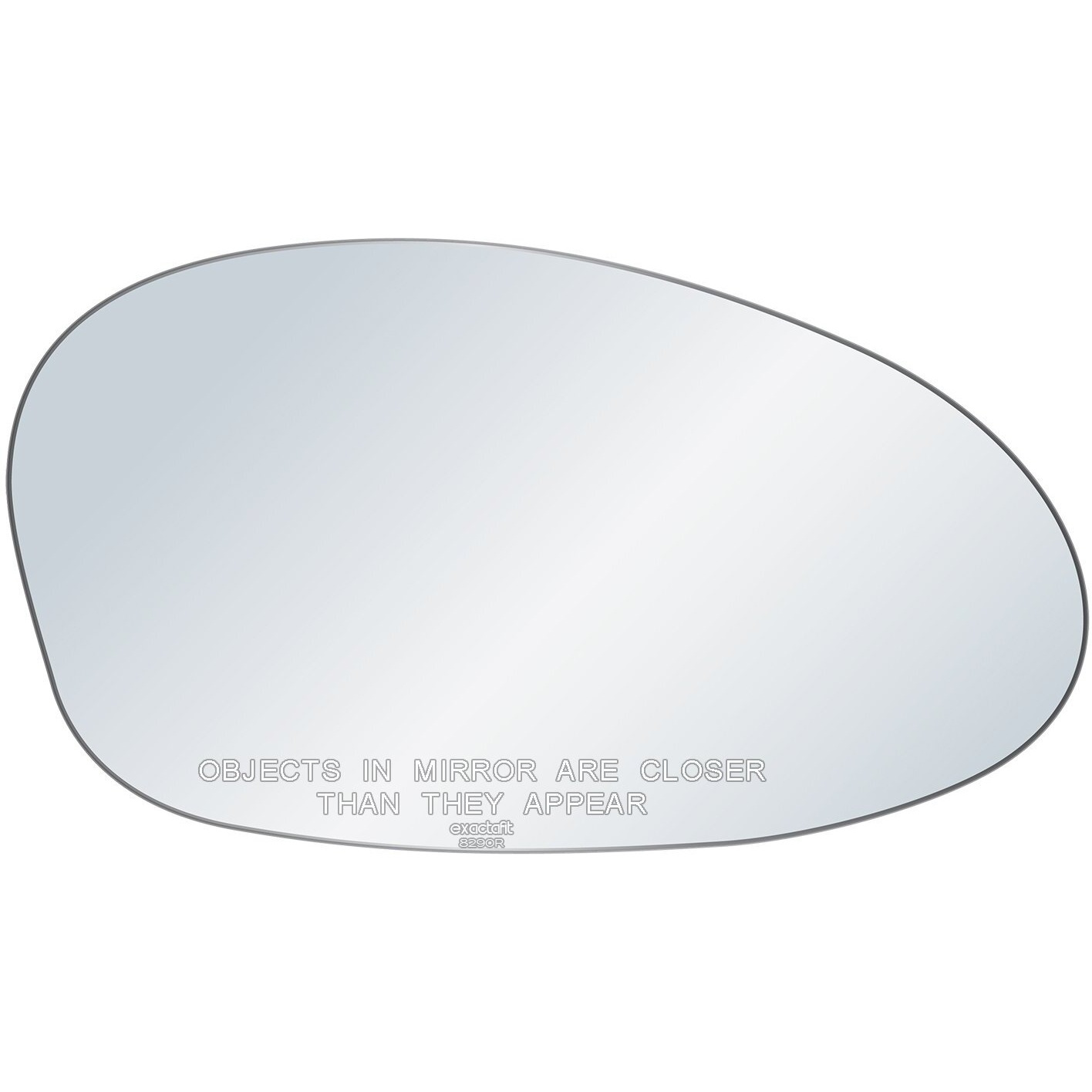 Exactafit 8290R Passenger Side Mirror Glass Right Replacement Compatible With Bmw 2008-2009 1 Series, 2006-2009 3 Series, 2001-2006 M3, 2003-2008 Z4