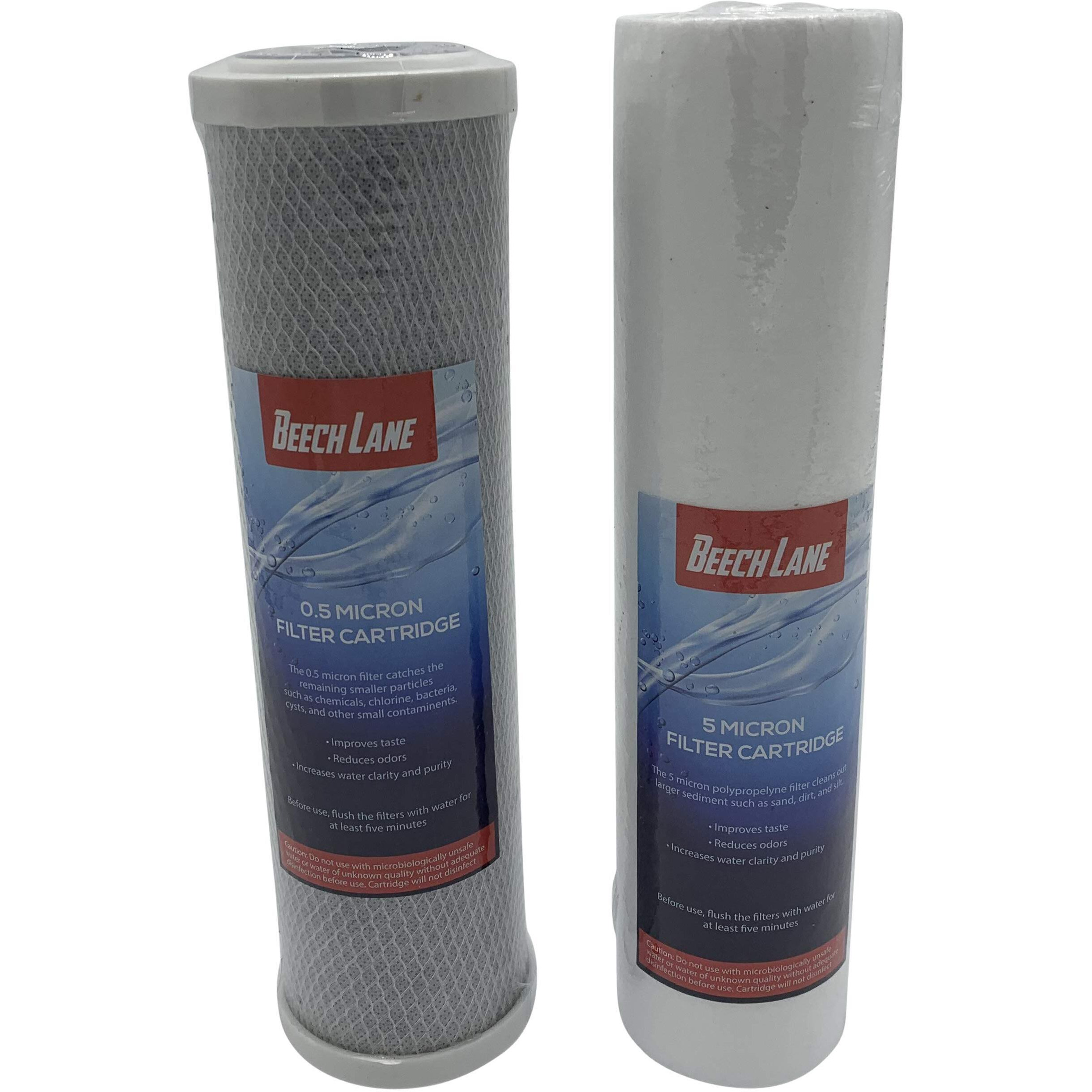 Beech Lane External Rv Dual Water Replacement Filters - 1 Set