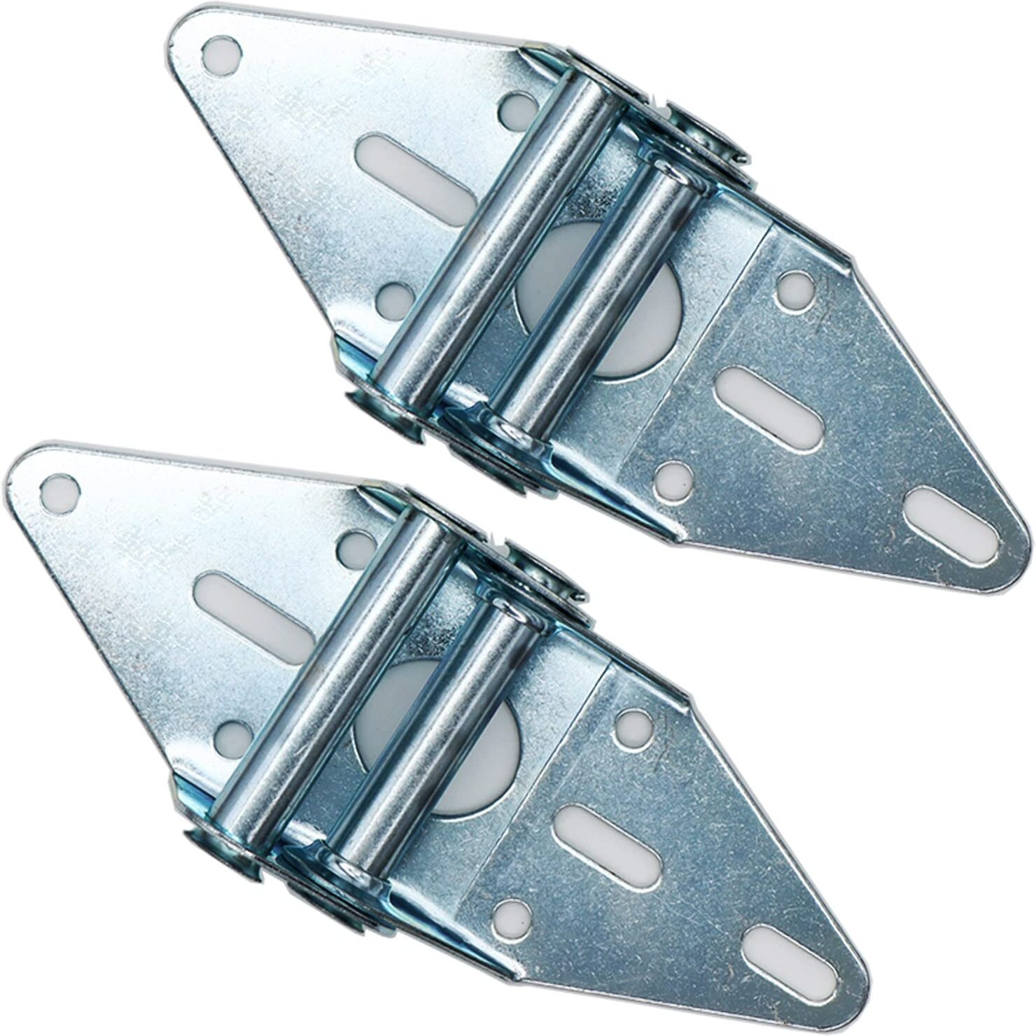 2 Packs Garage Door Hinges 4 With Galvanized Finish - Heavy Duty 14 Gauge Steel, Suitable For Residential/Light Commercial Garage Door Replacement
