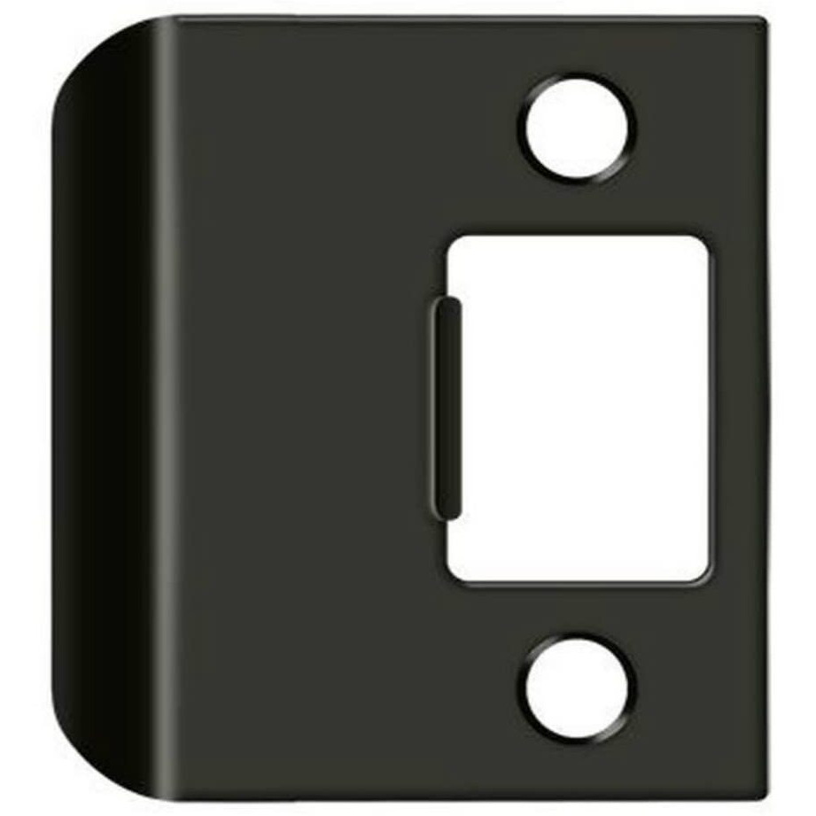 Deltana Spe200U10B Extended Lip Strike Plate, Oil Rubbed Bronze, 2" X 2-1/4"
