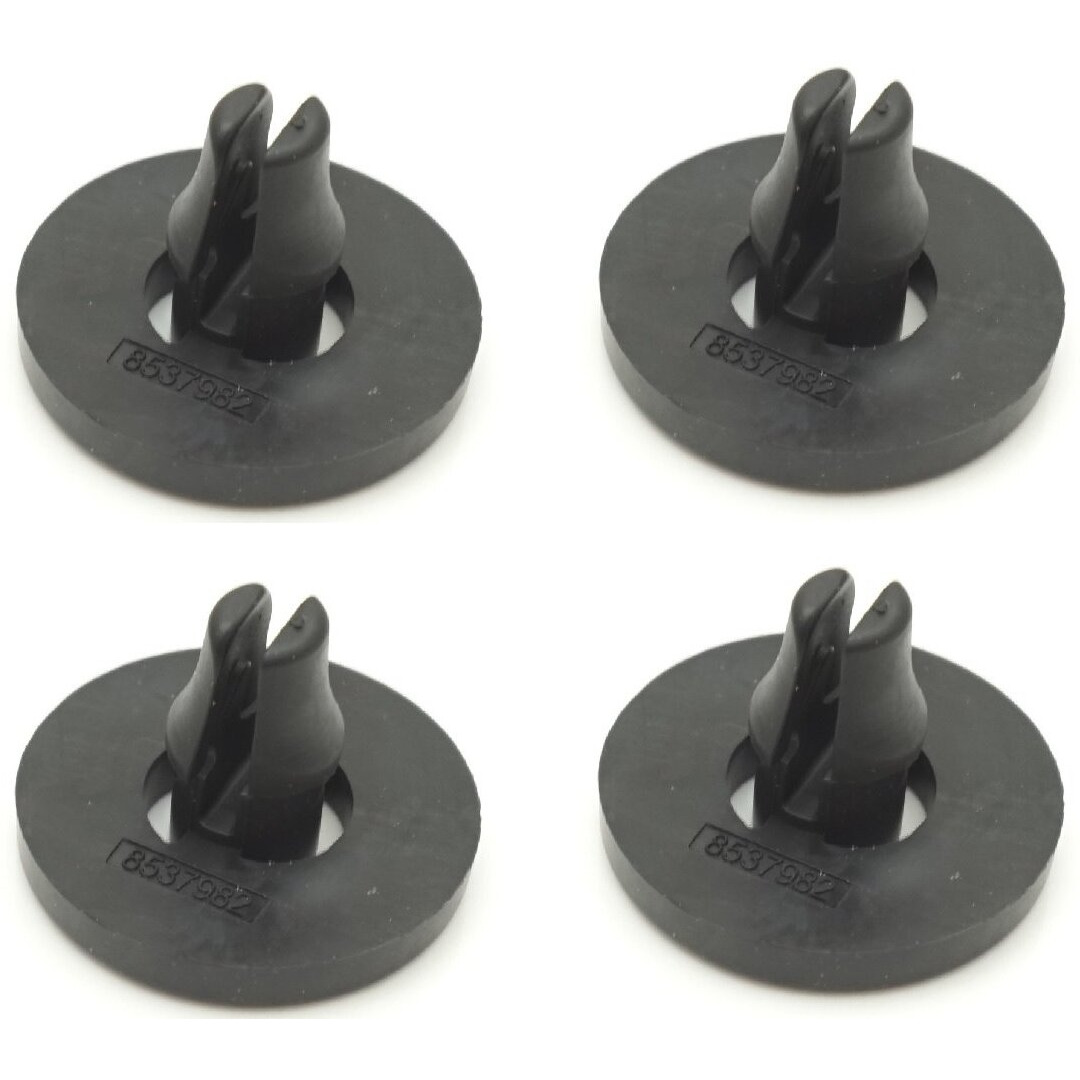 Seneca River Trading 4 Pk, Washing Machine Pedestal Pads For Whirlpool, Ap6012995, Sawp8537982