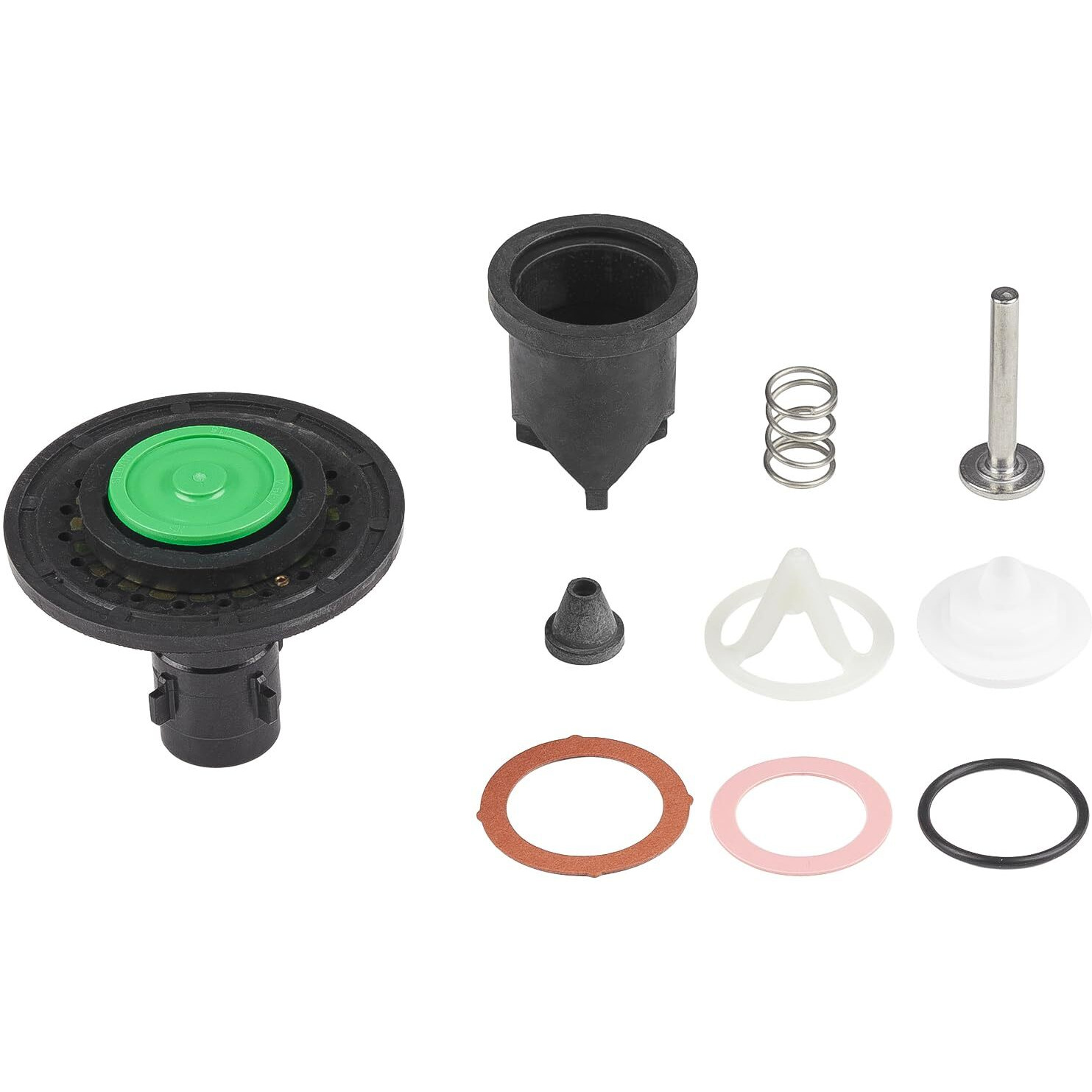 Sloan R-1004-A Regal Water Closet Diaphragm Rebuild Kit, 1.6 Gpf - For Use With Sloan Regal Flushometers - Includes Diaphragm, Handle Repair Kit, Vacuum Breaker Repair Kit & Tailpiece O-Ring, 3317004
