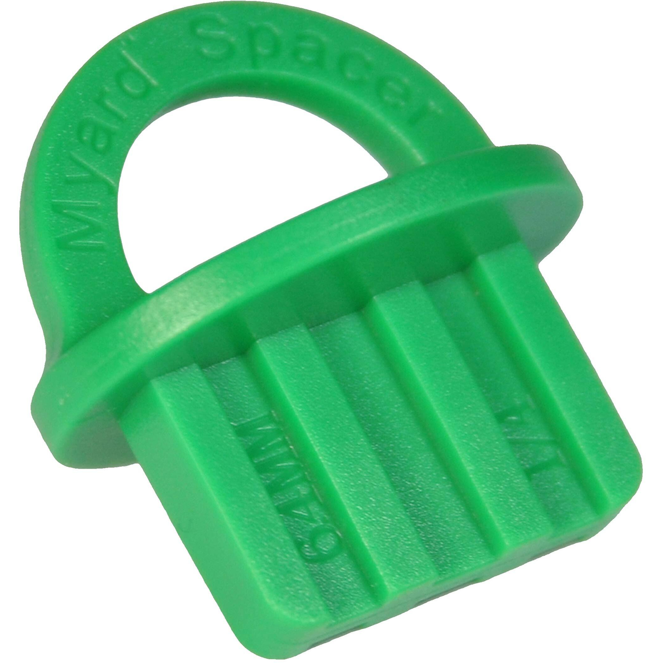 Myard Djs6.4 1/4 Inches Deck Board Jig Spacer Rings For Pressure Treated, Composite, Pvc, Plank, Hardwood Decking Tool (Green, 20-Pack)