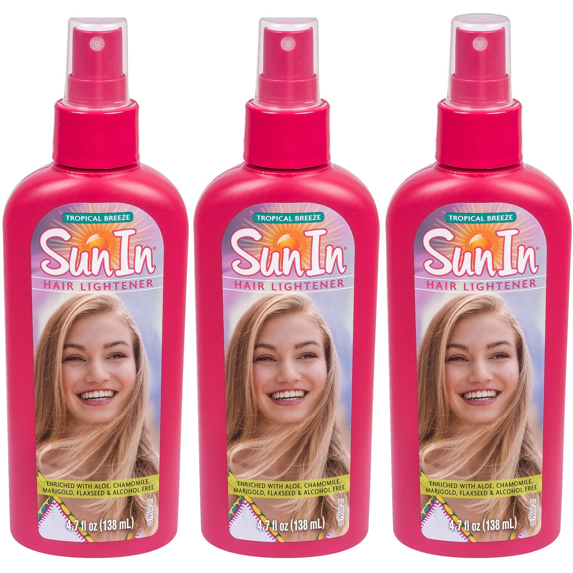Sun In Original Spray-In Hair Lightener, Tropical Breeze , 4.7-Ounce Bottles (Pack Of 3)