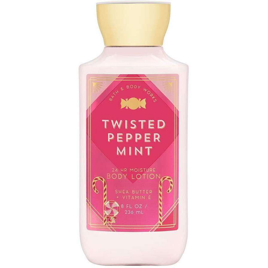 Bath And Body Works Twisted Peppermint 8 Ounce Body Lotion