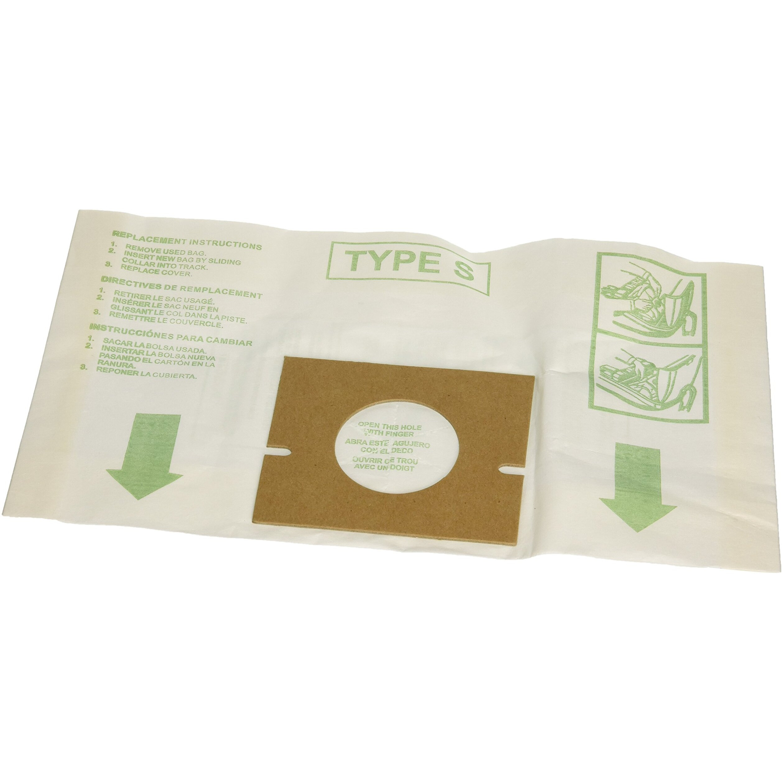Hoover Paper Bag, Type S Can Spectrum/Futura (Pack Of 3)