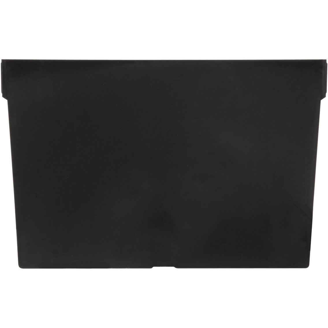 Akro-Mils 40040 Crosswise Width Plastic Divider For 30080, 30088, 30084 Shelfmax Bin Storage Bins, Black, (12-Pack)