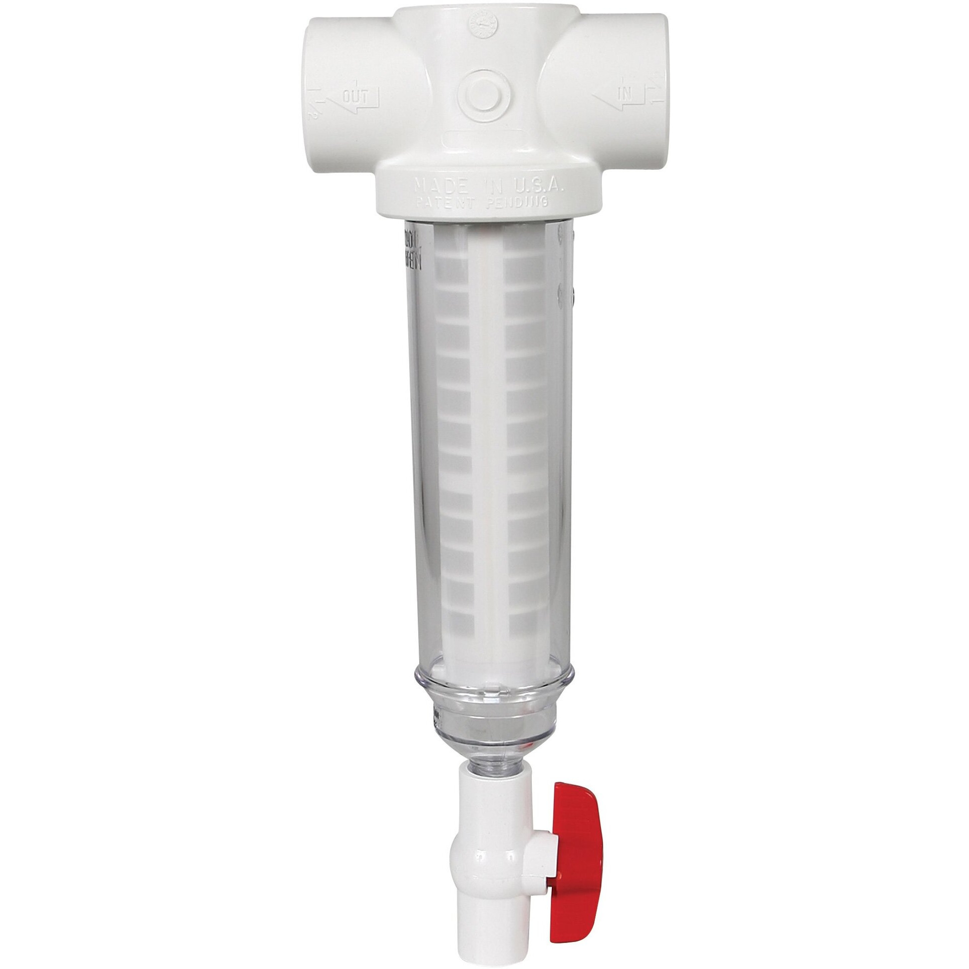 Rusco 1-12-100-F Spin-Down Sediment Filter With Polyester Screen