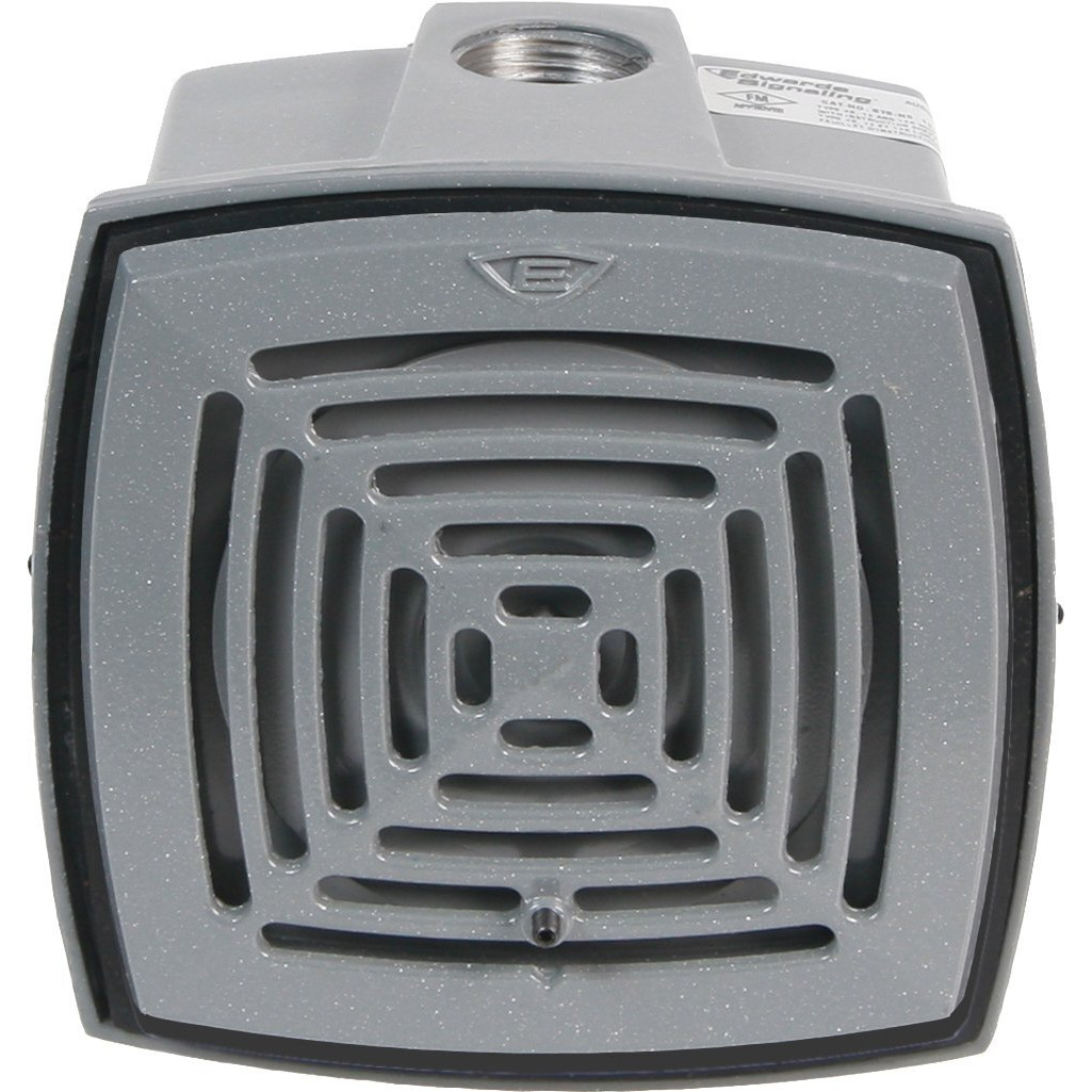 Edwards-Signaling-876-N5 Weatherproof Vibrating Horn, 120Vac, 0.13A