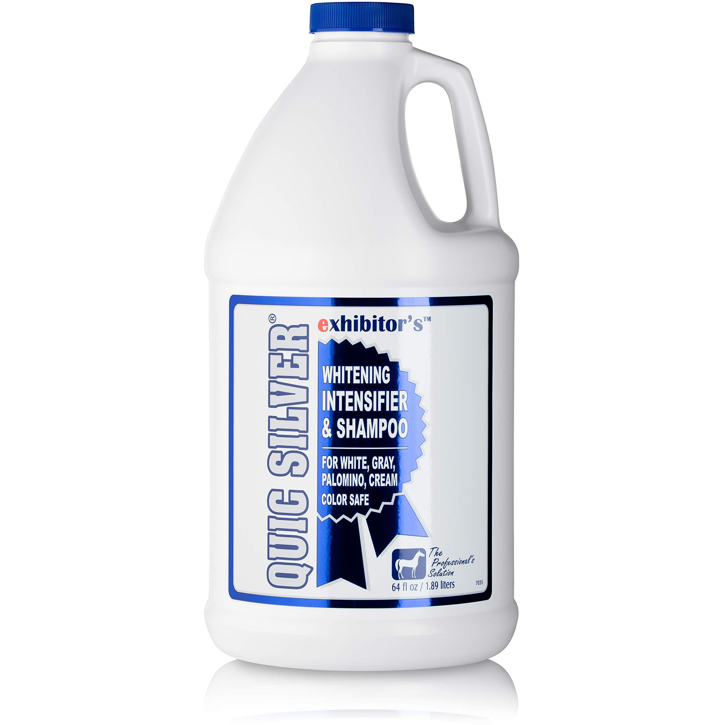 Exhibitor's Quic Silver 64 Ounce Color Intensifying Shampoo, Purple, 1.0 Count (321164)