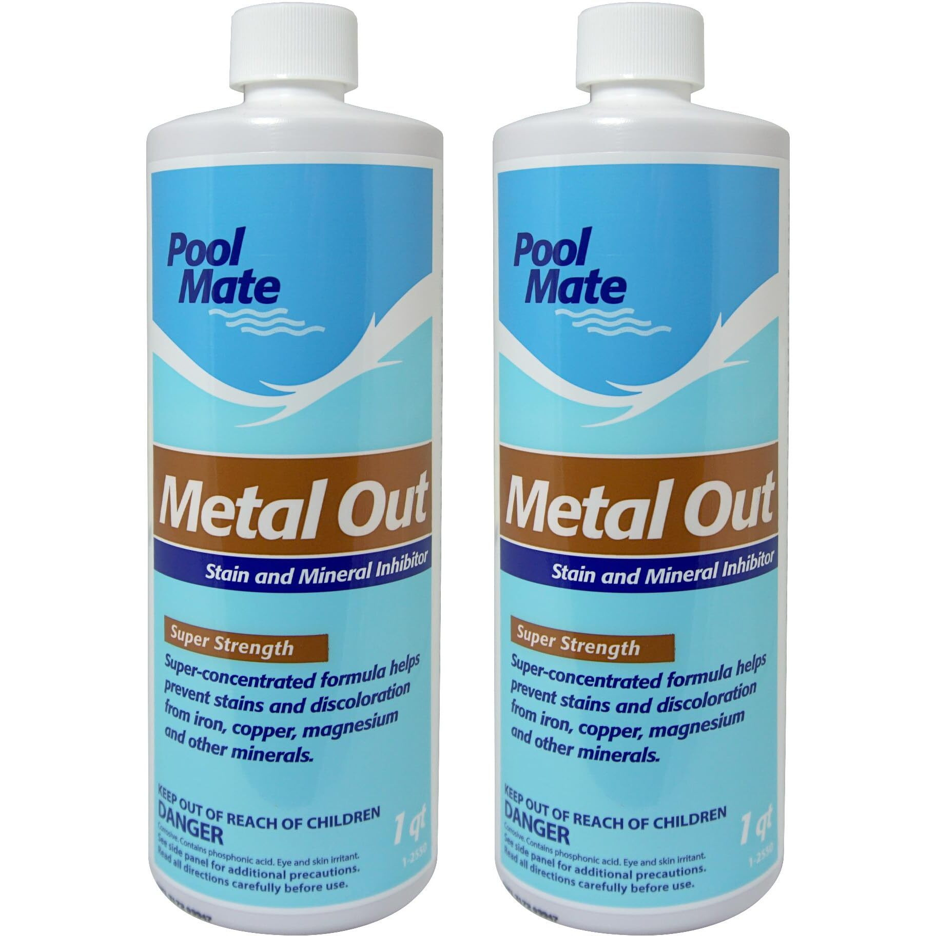 Pool Mate 1-2550-02 Metal Out Swimming Pool Mineral Remover, 2-Pack