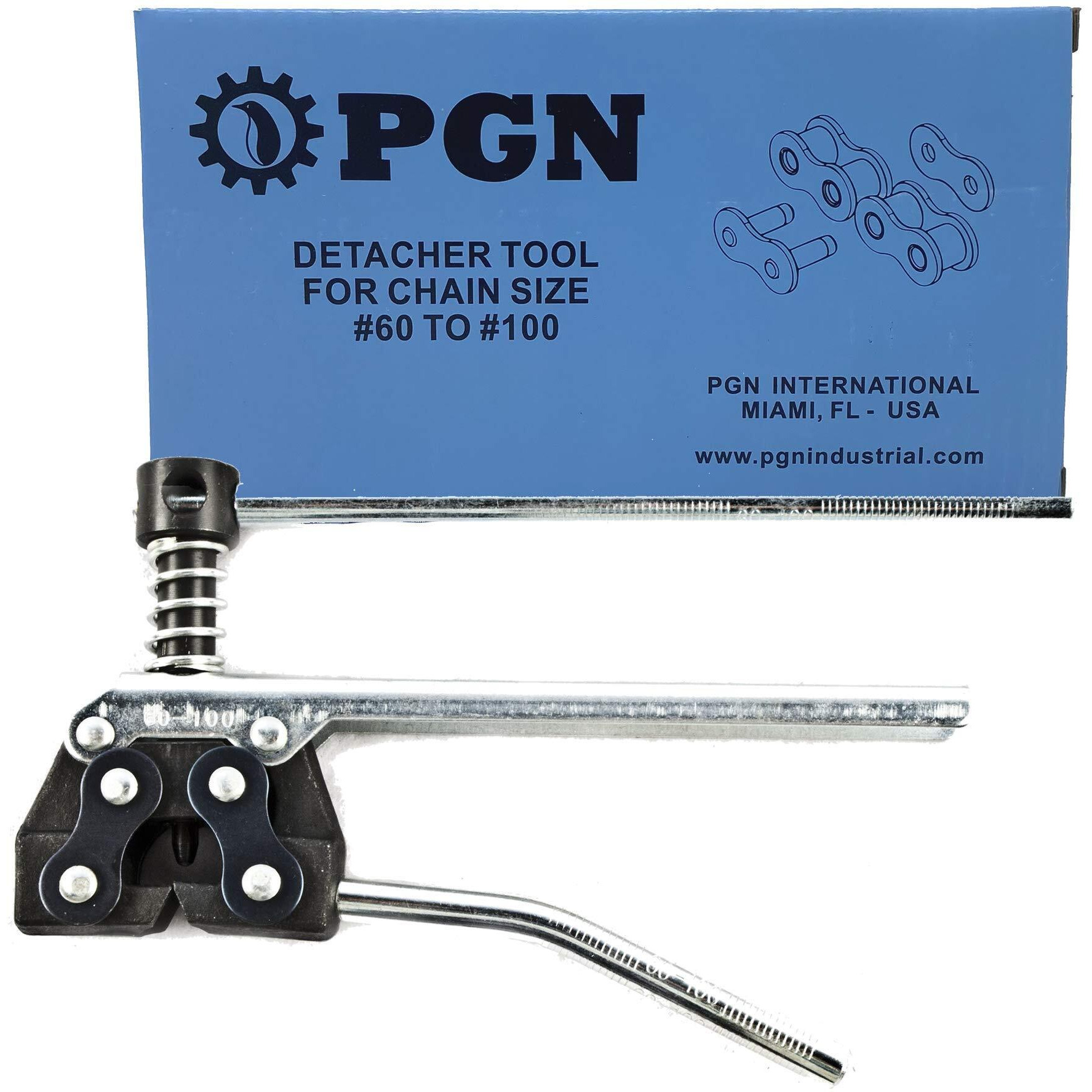 Pgn - Roller Chain Cutter Breaker Detacher Splitter Tool For Chain Size 60, 80, And 100