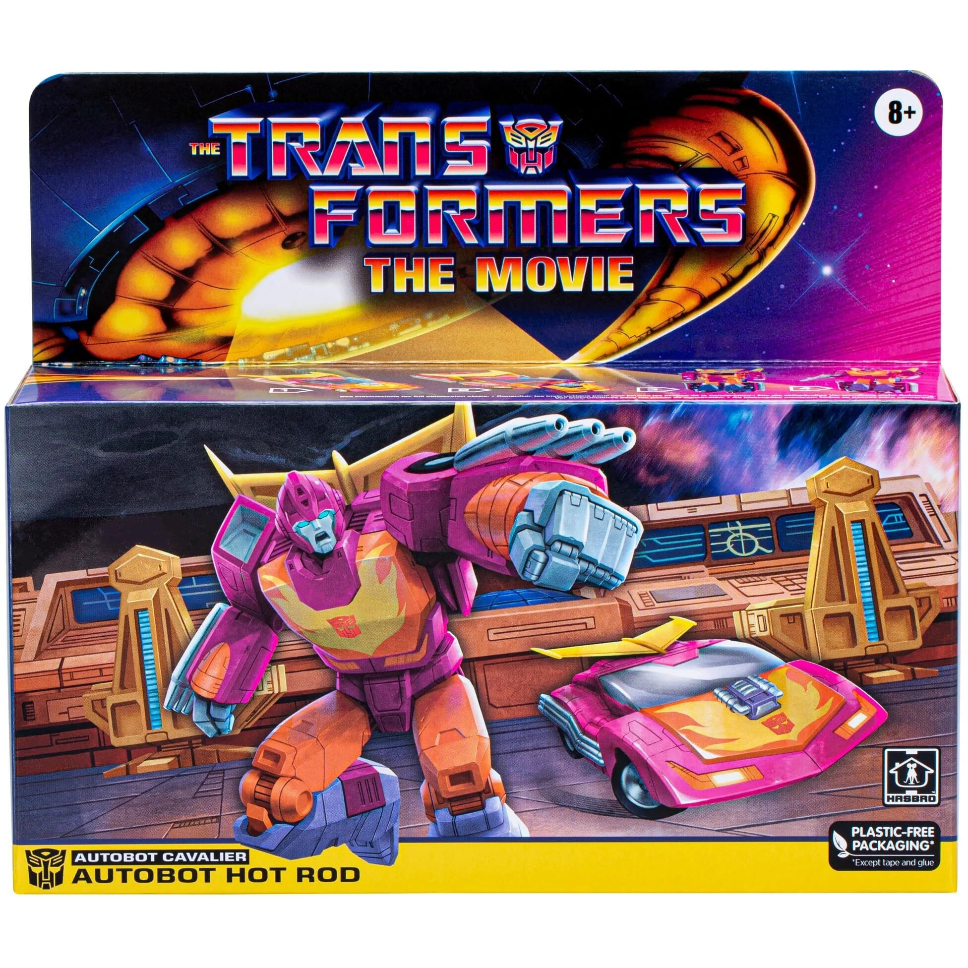 Transformers The 1986 Movie G1 Retro Reissue Autobot Hot Rod 6.0 In Action Figure Exclusive