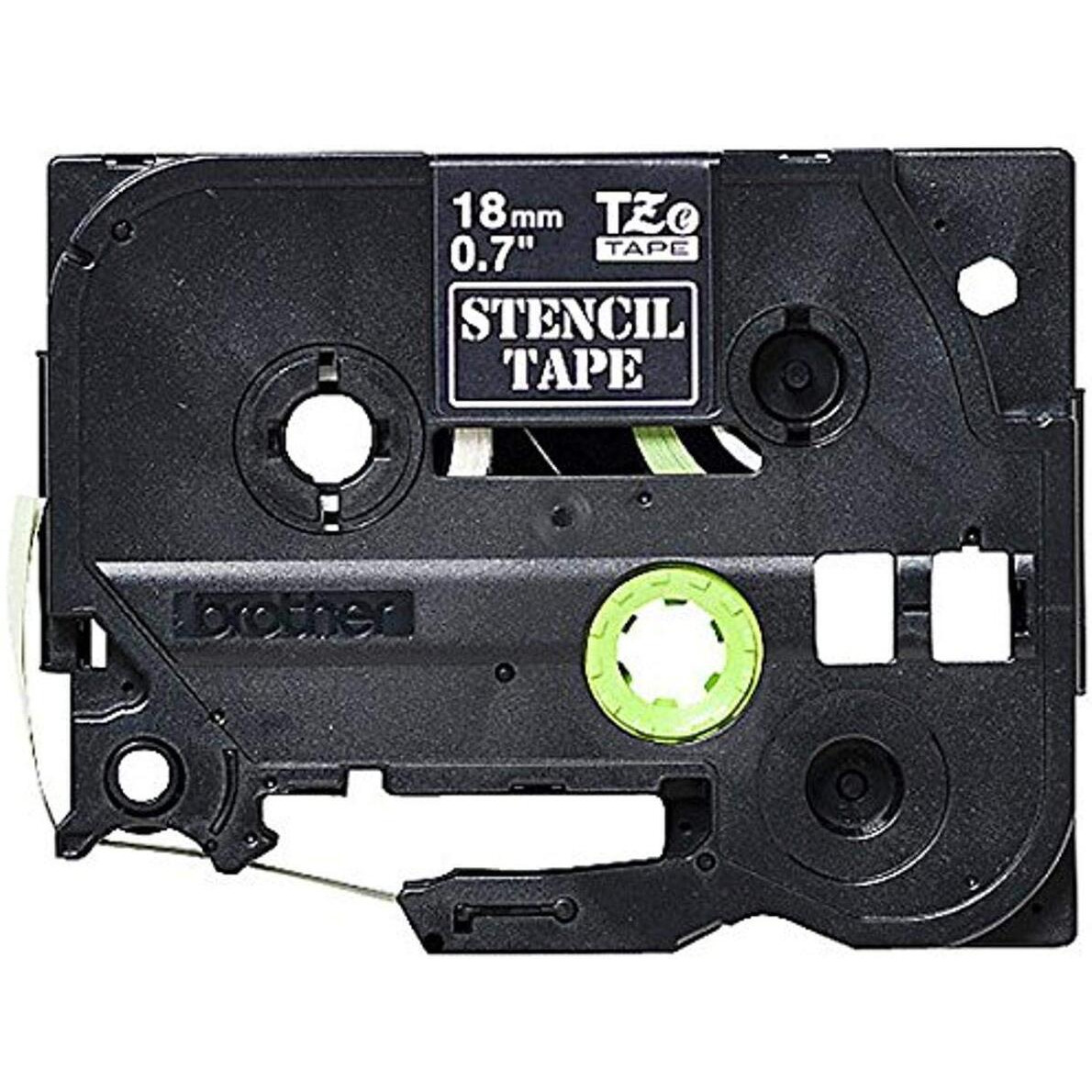 Brother Mobile Solutions Ste141 18Mm (0.7") Stencil Tape For P-Touch 3M (9.8 Ft)
