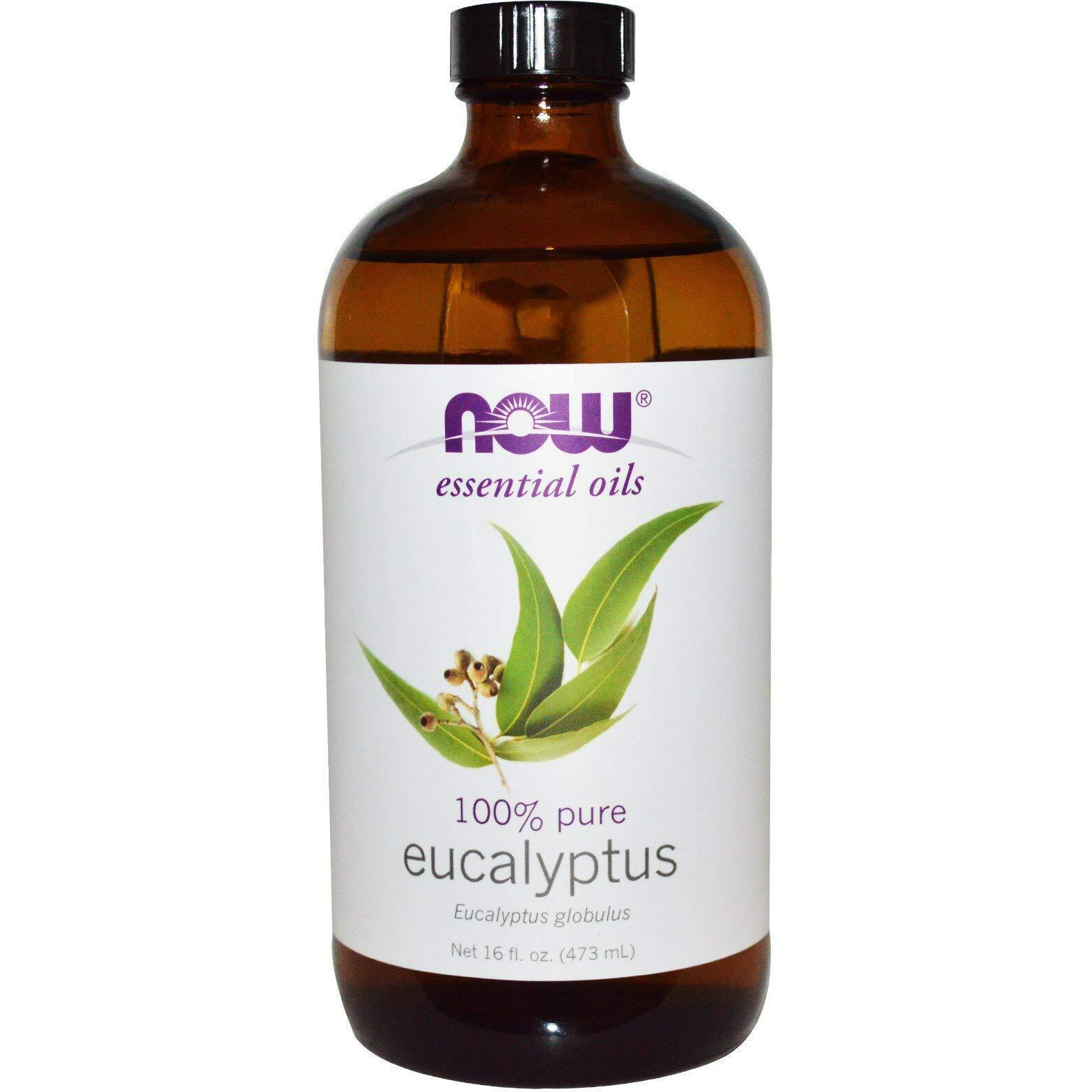 Now Foods Eucalyptus Globulus Oil, 16 Fluid Ounce (2 Pack)