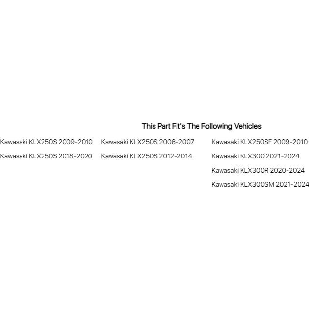 Tusk Folding Shift Lever Black/Green Tip For Kawasaki Klx300R 2020-2022